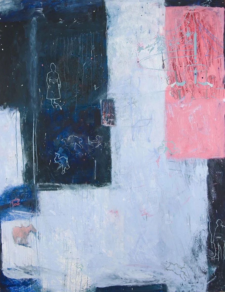 To be Drenched, 2007, oil on canvas, 180x140cm