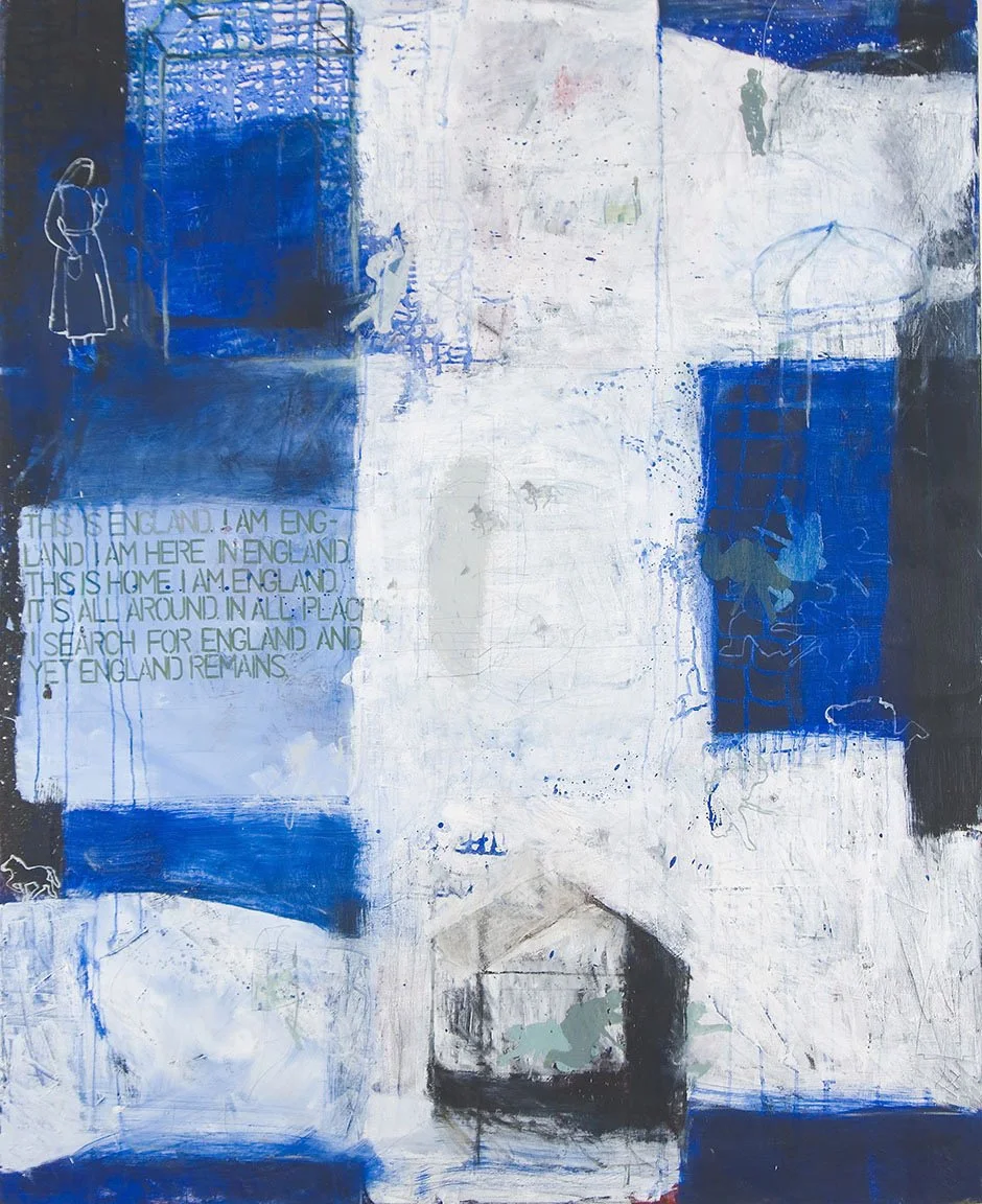 The Falling, 2006, oil on canvas, 170x120cm