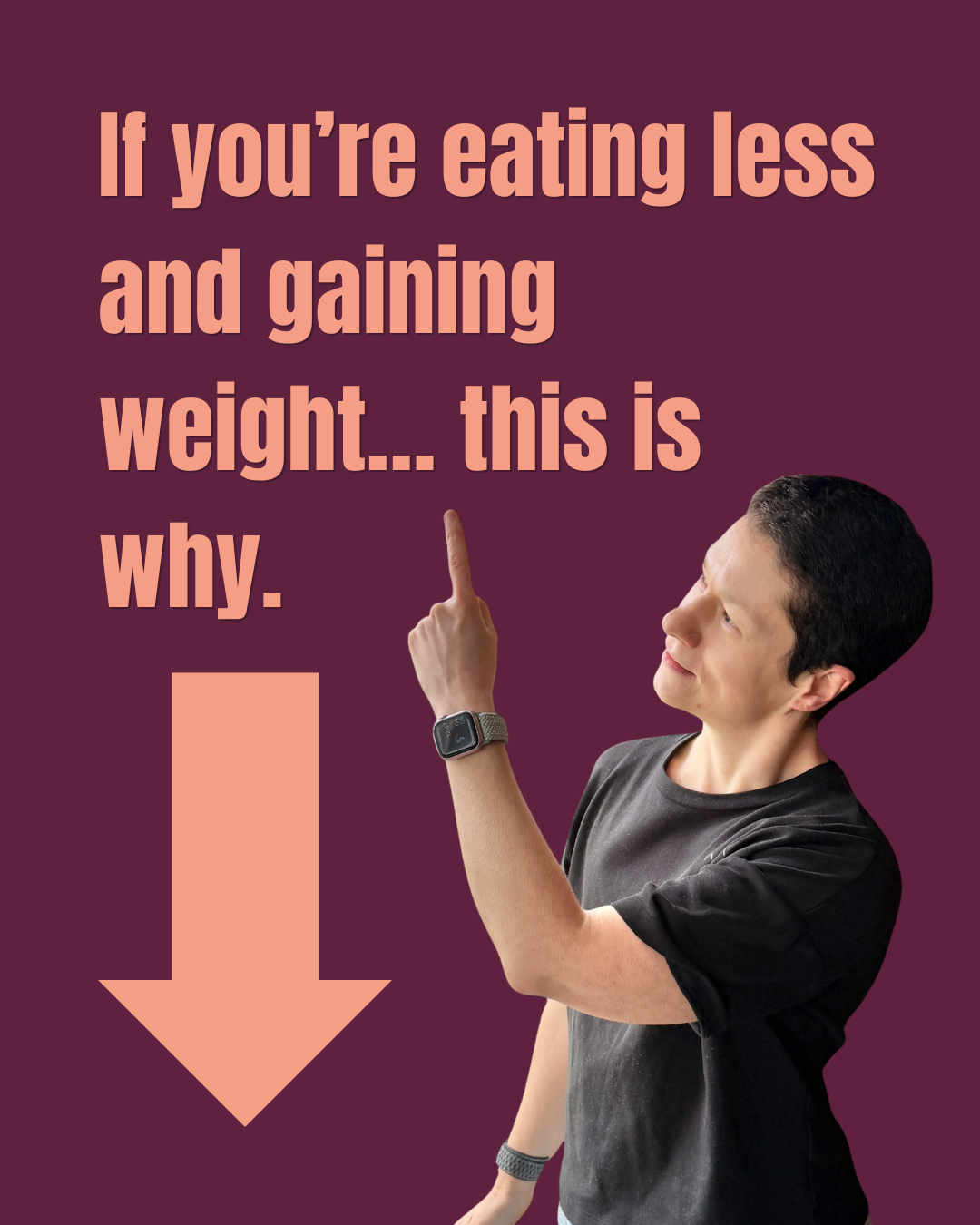 If you’re eating less and gaining weight… this is why.