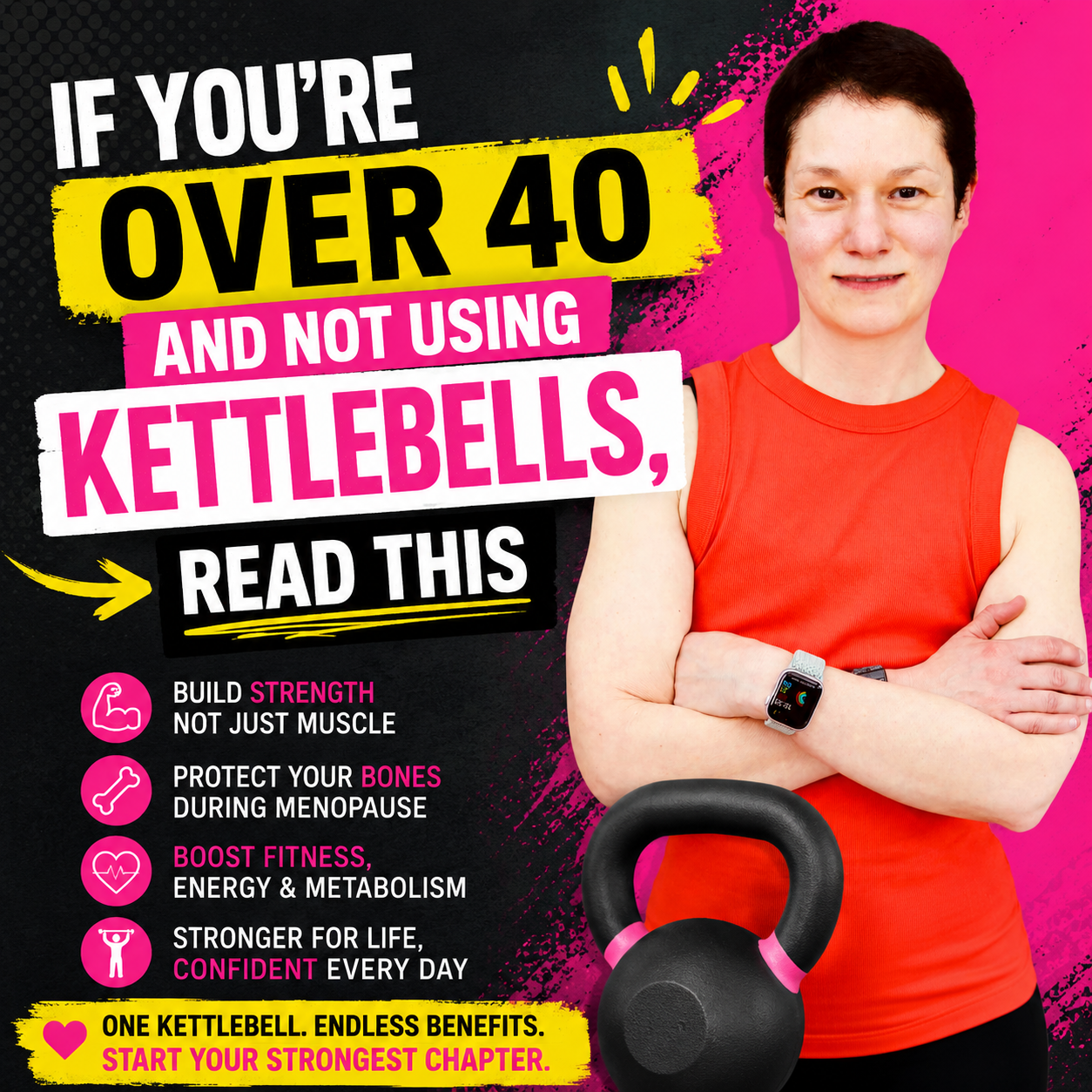If You're Over 40 And Not Using Kettlebells, Read This