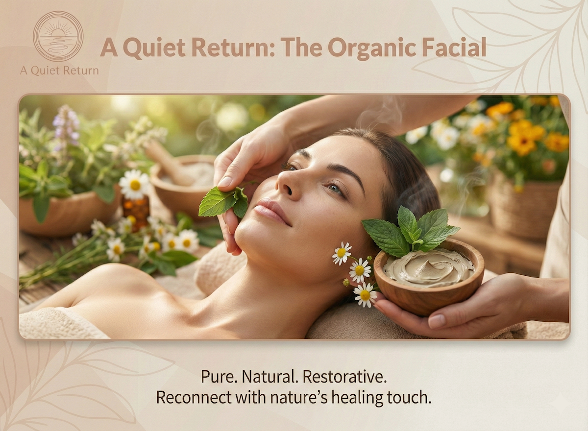 The quiet history of organic facials