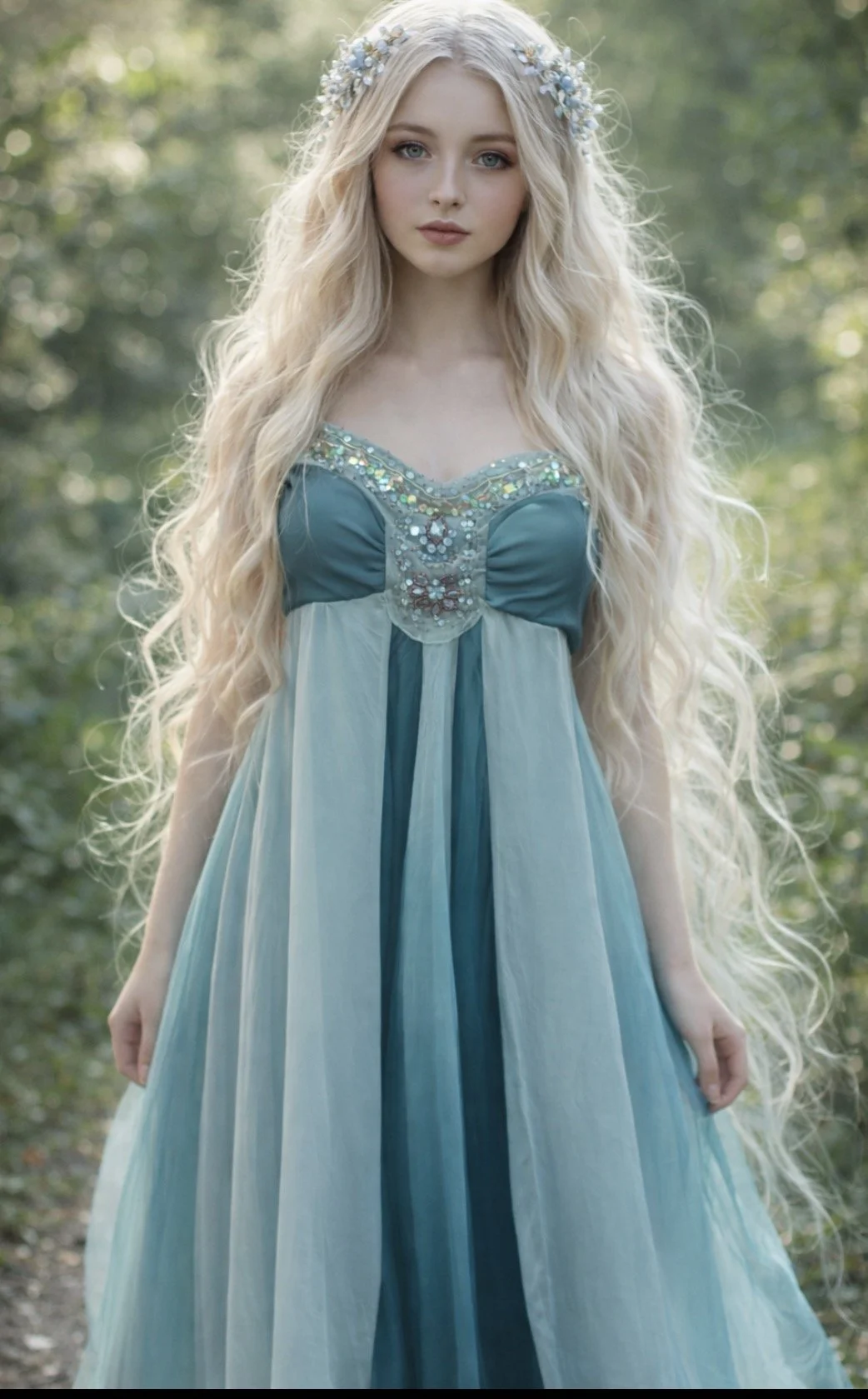 Enchanted Forest Fairycore Dress