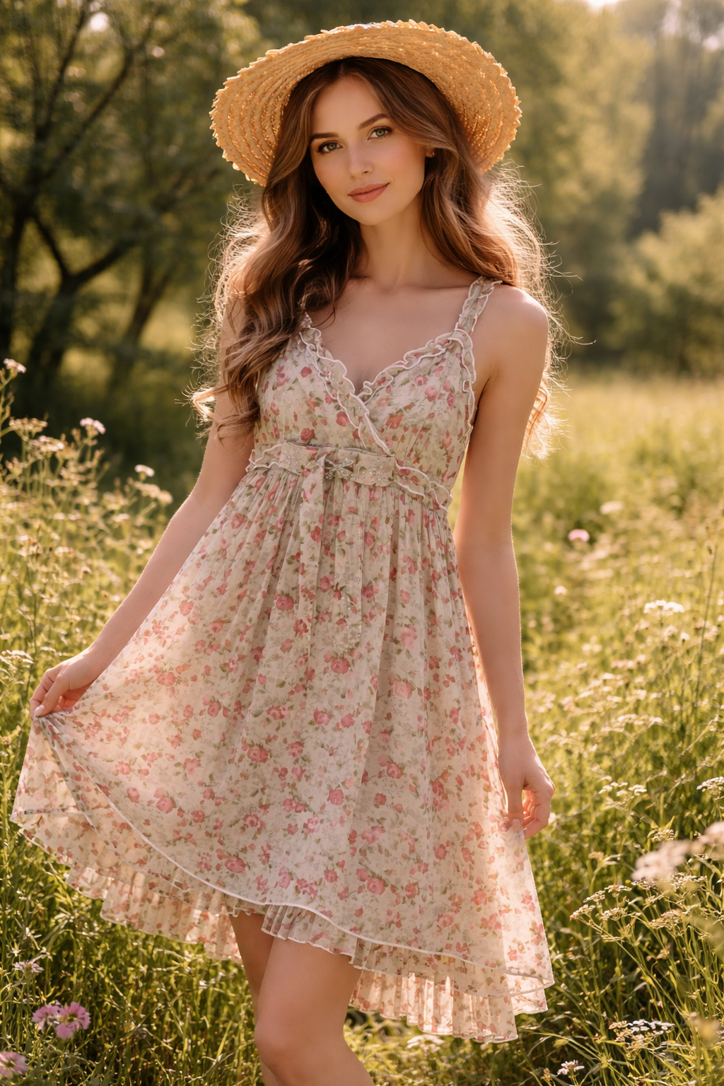 Gorgeous ♥️ Vintage Y2K baby doll dress S