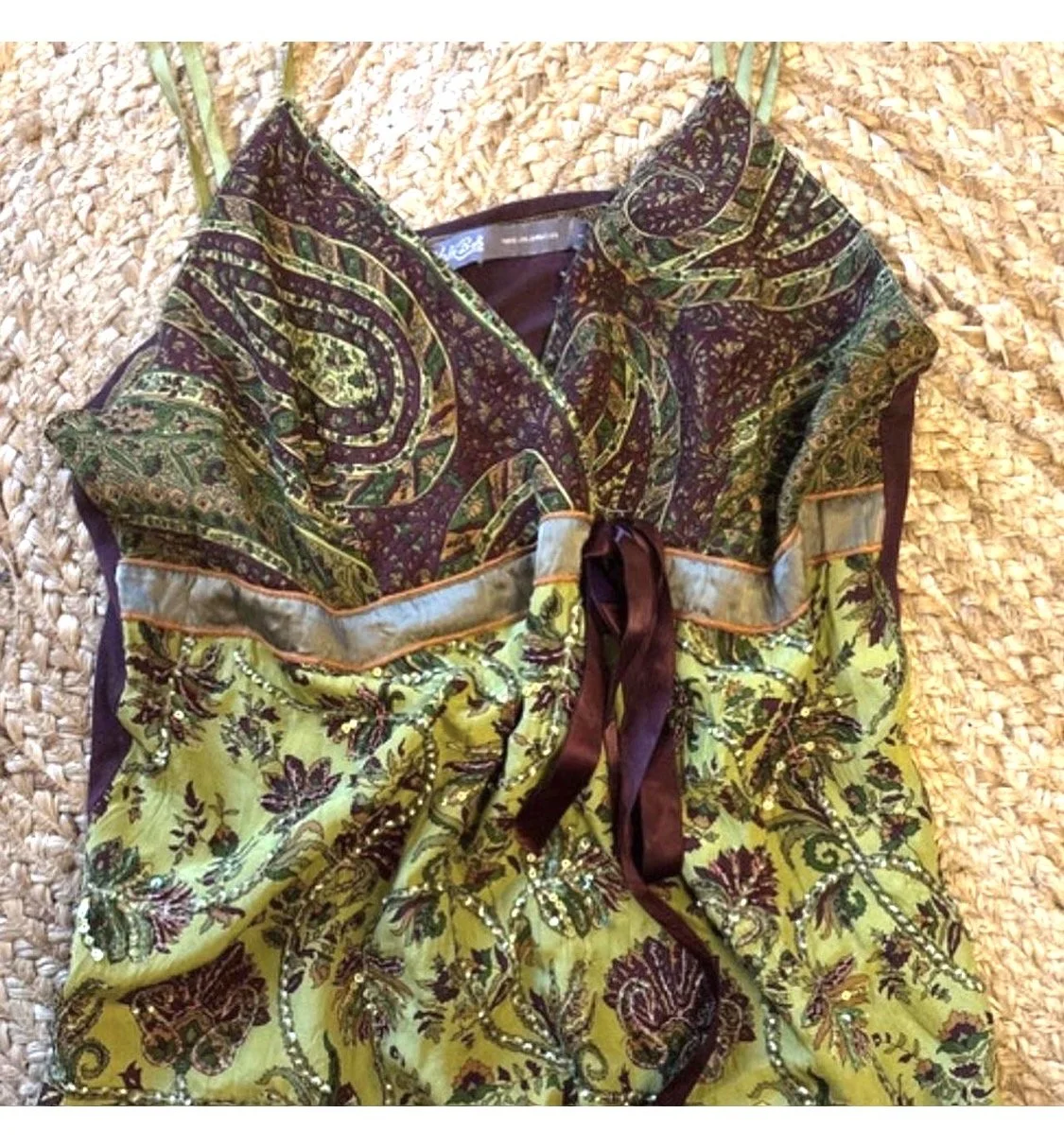 Beautiful 💚 100% silk Hale Bob cami