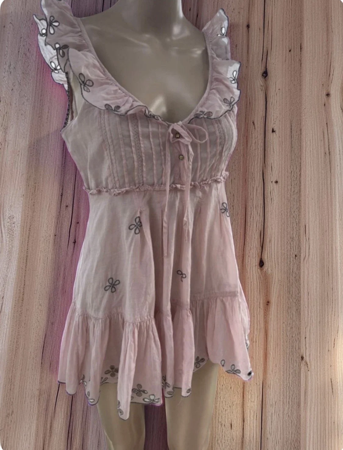 Pretty in pink baby doll