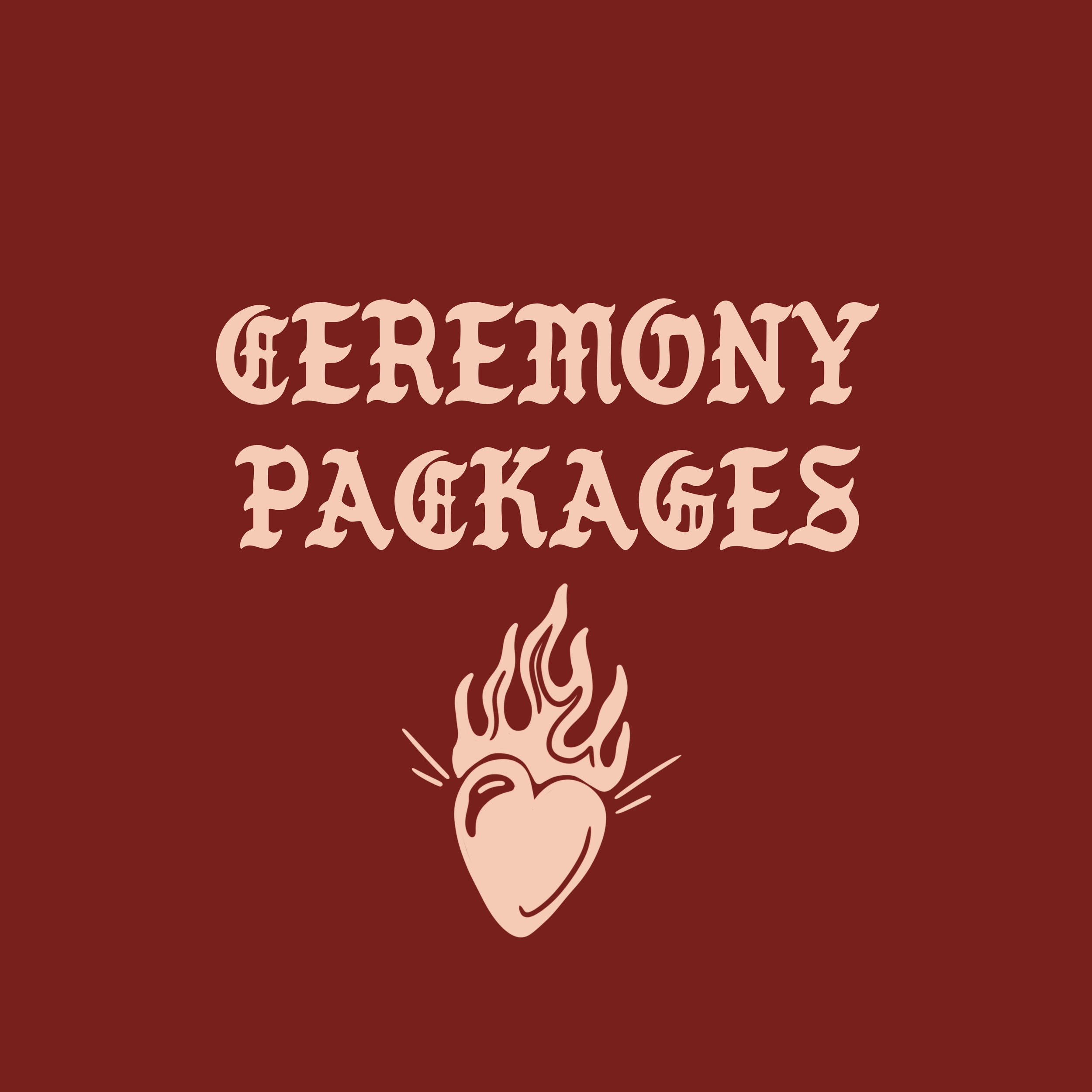 Ceremony Packages