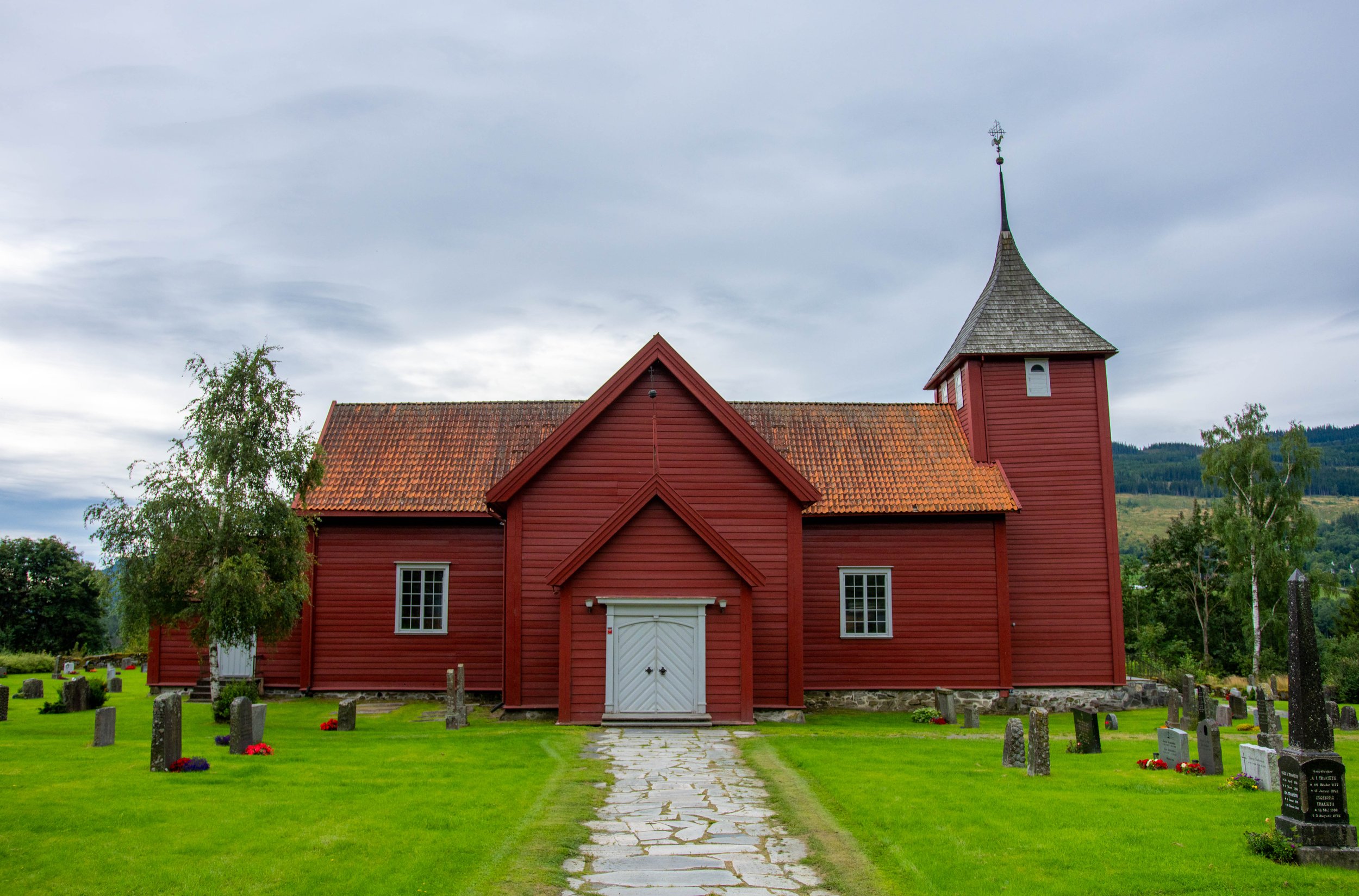 Visiting Fåberg church