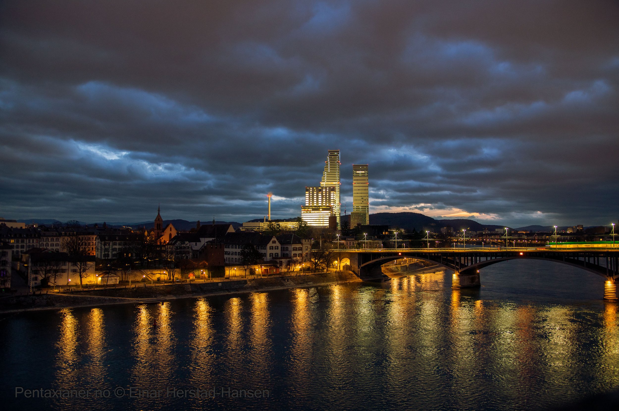 A building in Basel, Switzerland.
