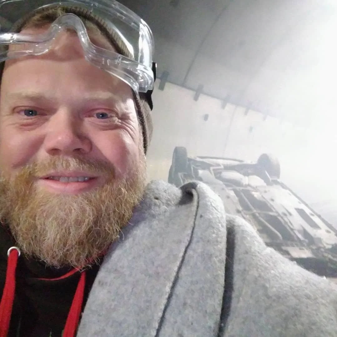 Me during an excersice in a tunnel that the Norwegian road authorities did.  Copyright: Einar Herstad-Hansen