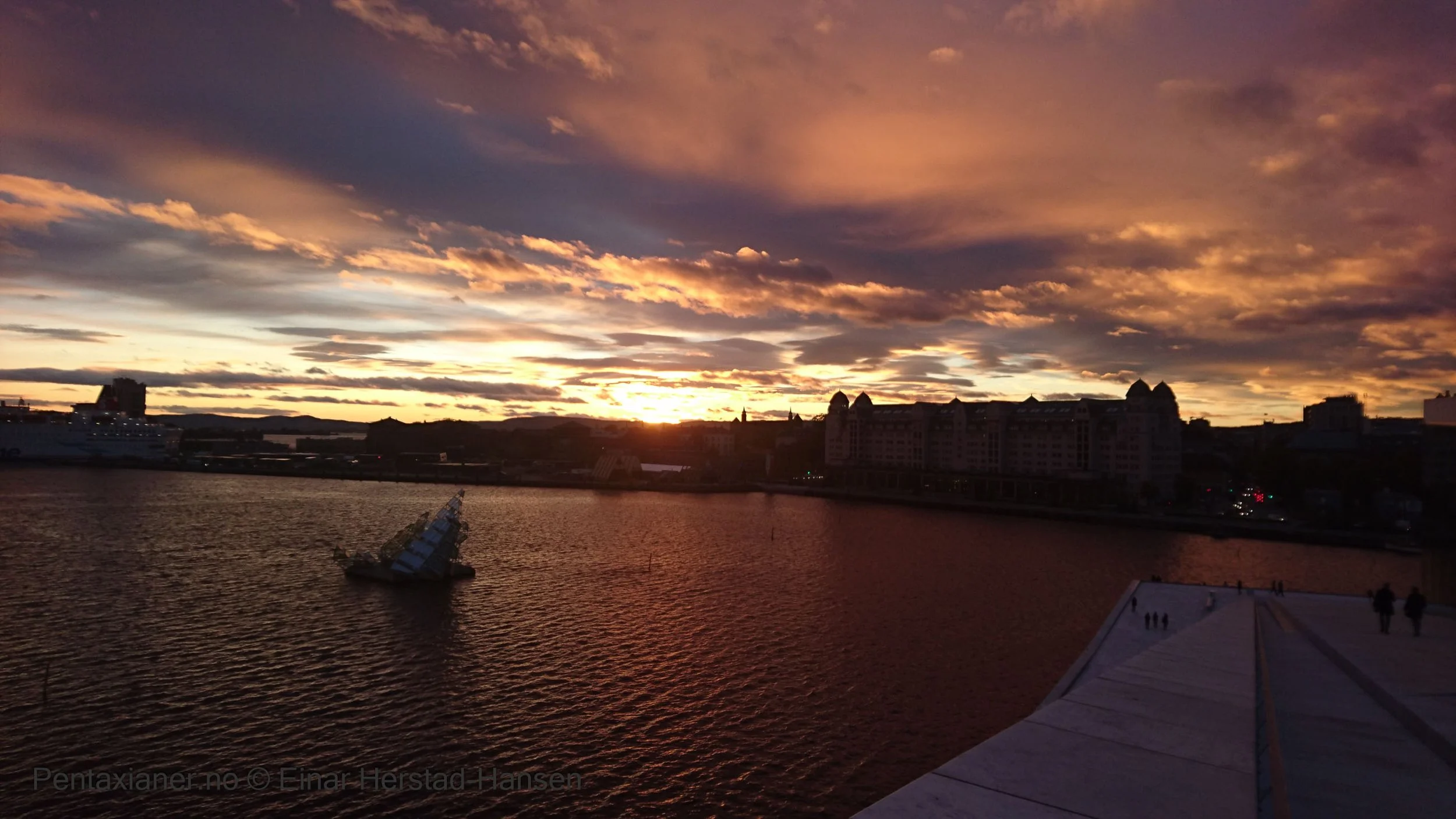 The old building for storage good that were transported to Oslo by boat back in the days. 