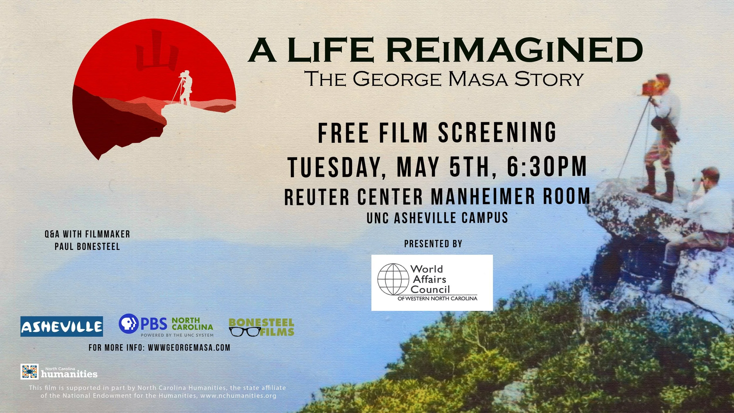 Free Screening by World Affairs Council, WNC, at UNC Asheville's OLLI