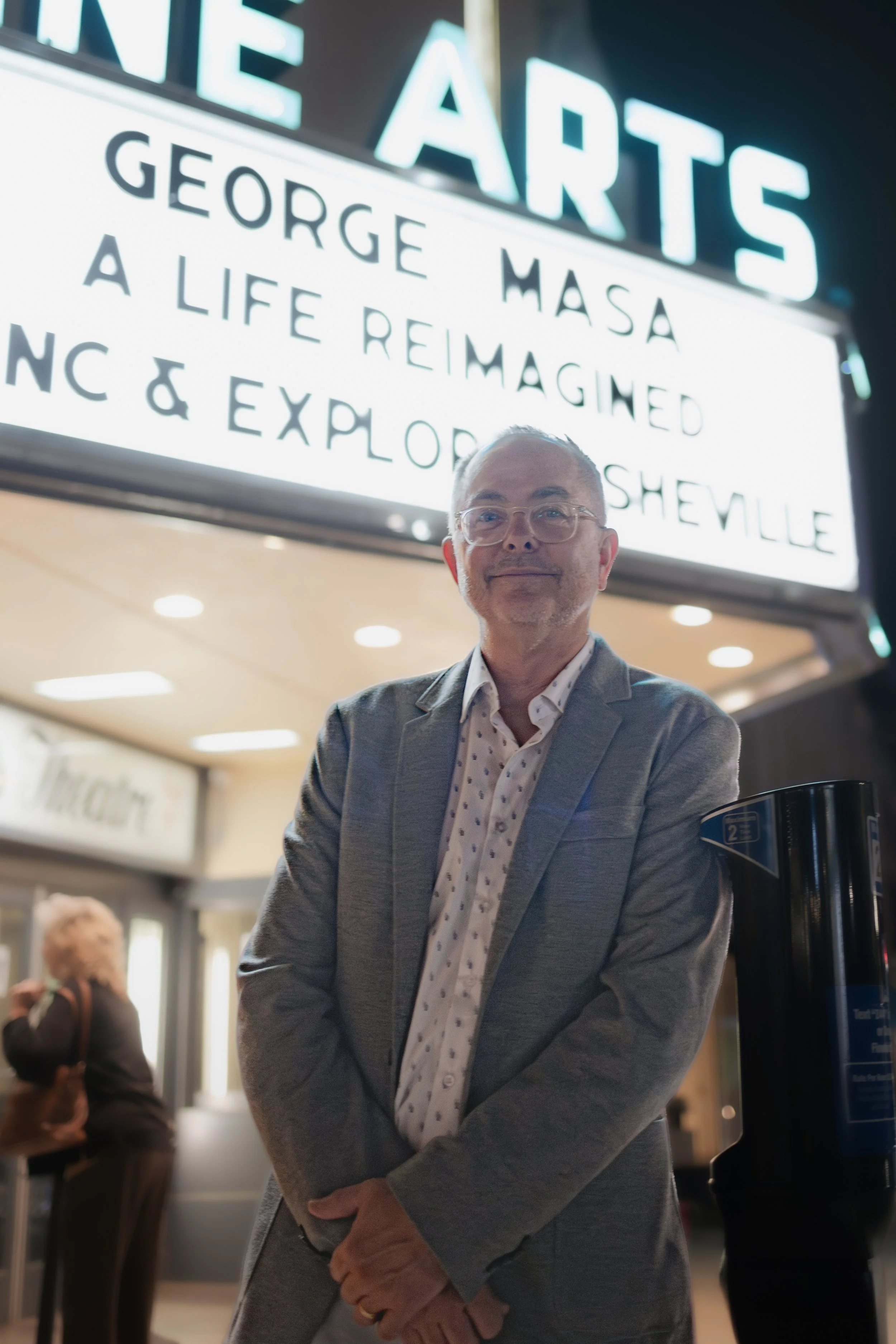 Director Paul Bonesteel, 26 years after starting his research and filmmaking on George Masa.