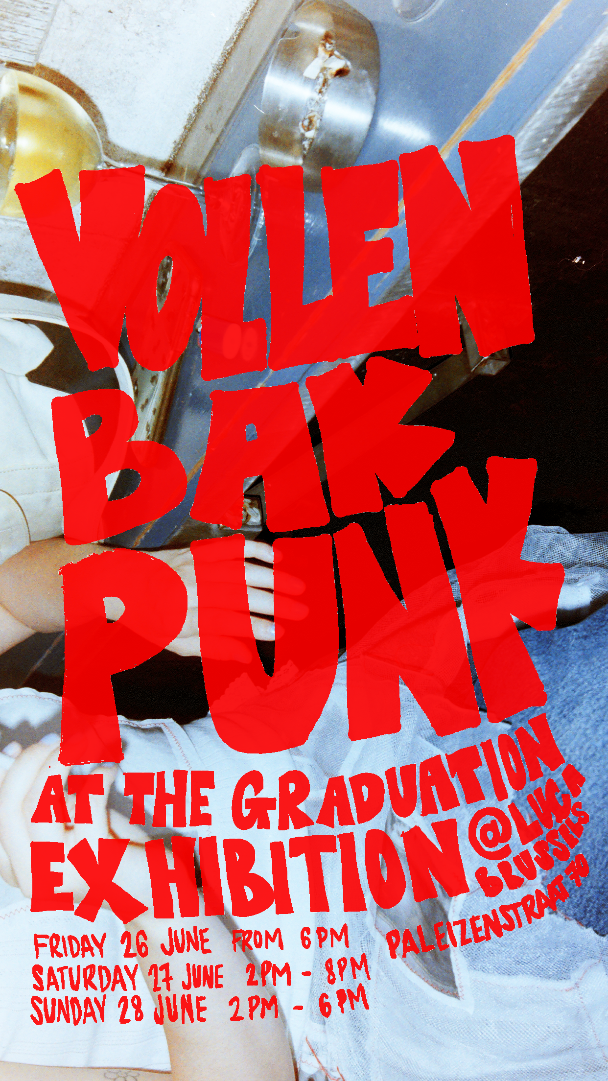 VOLLENBAK PUNK AT THE GRADUATION SHOW
