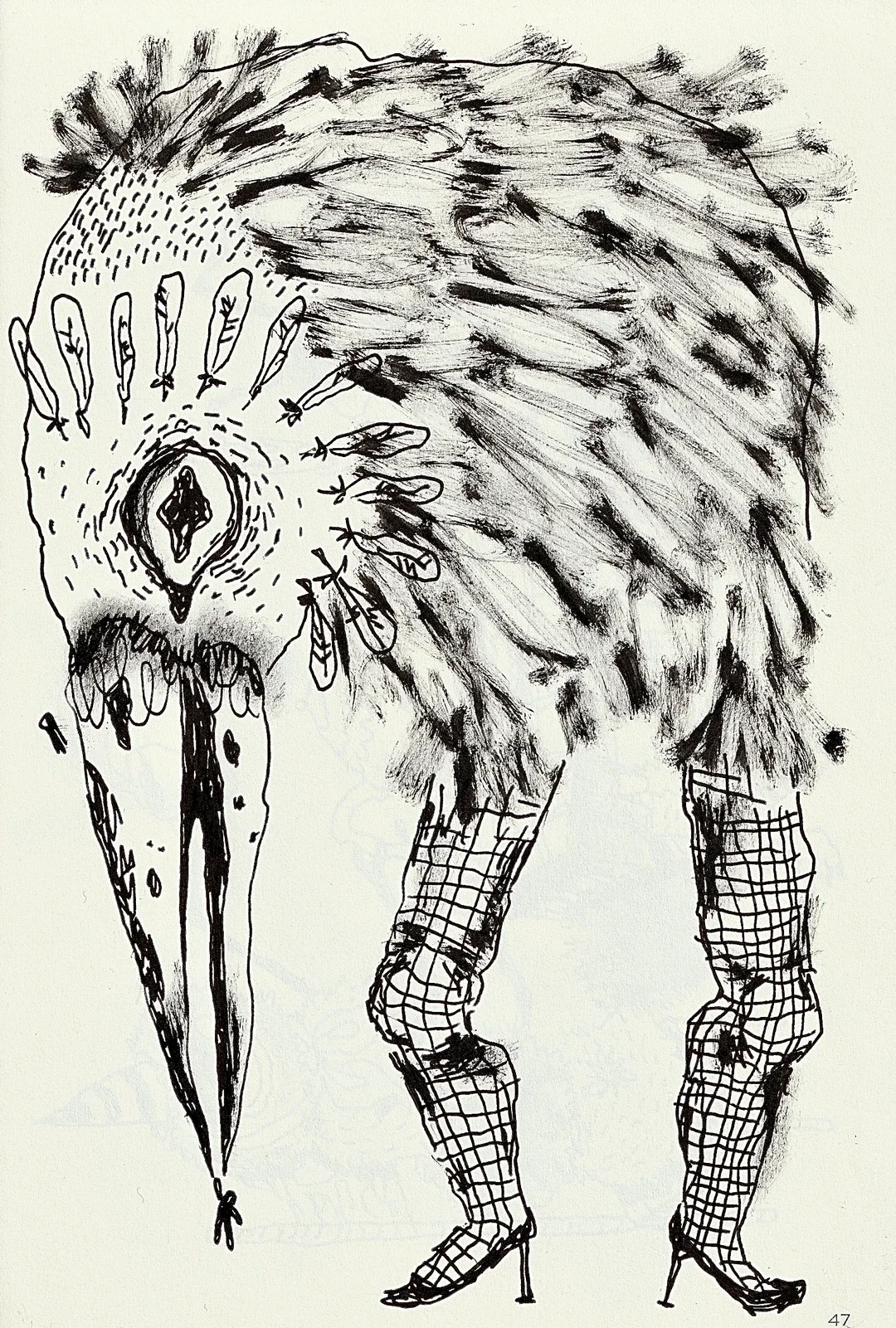 Jasmien Bollinne - Ladybird 2025
Inkt illustratie