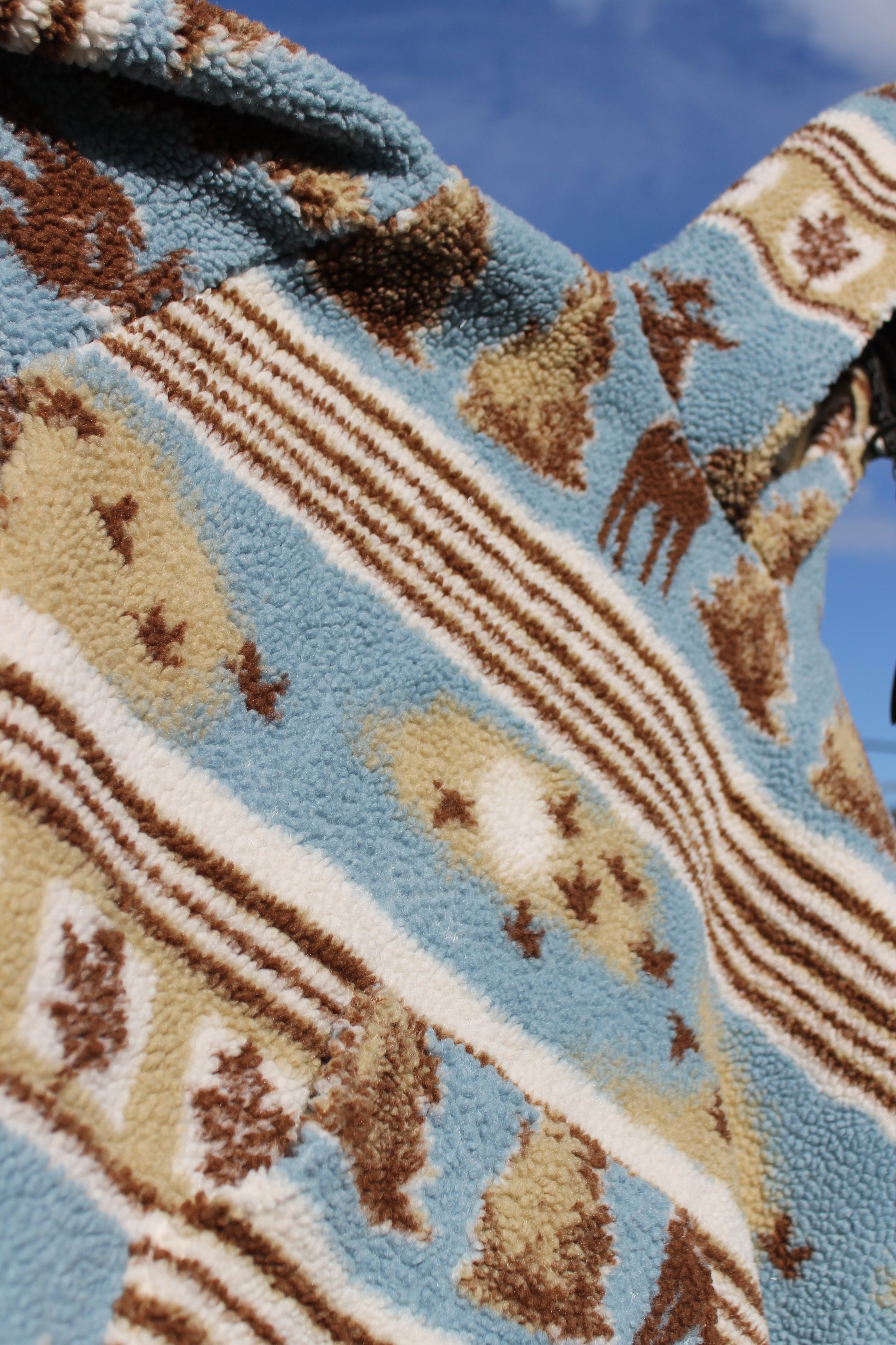 Winter Scene Blanket Hoodie