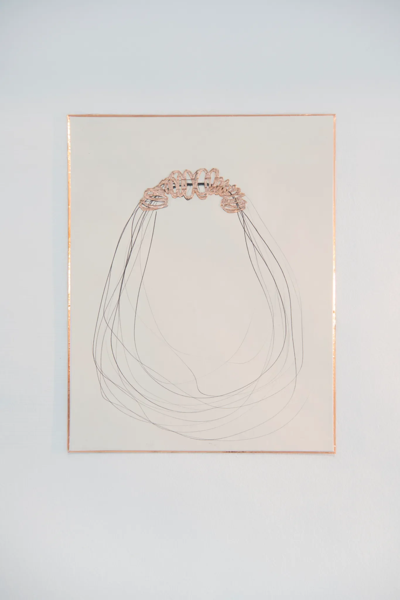 Pen sketch, copper tape