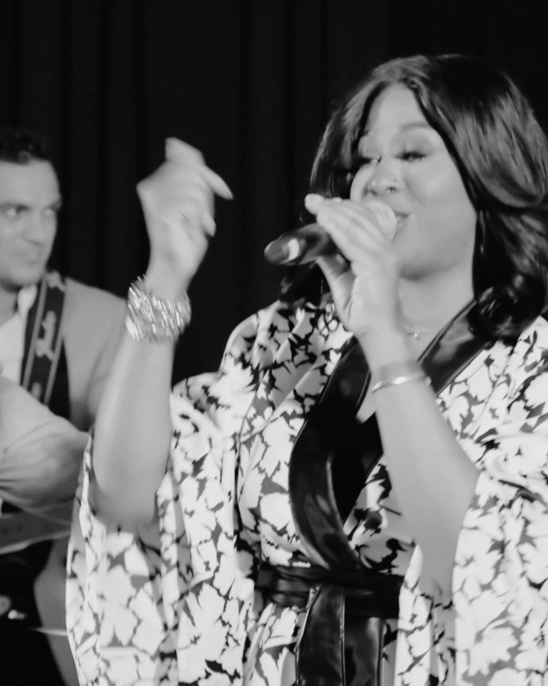 IET Band energizing the crowd at a private event