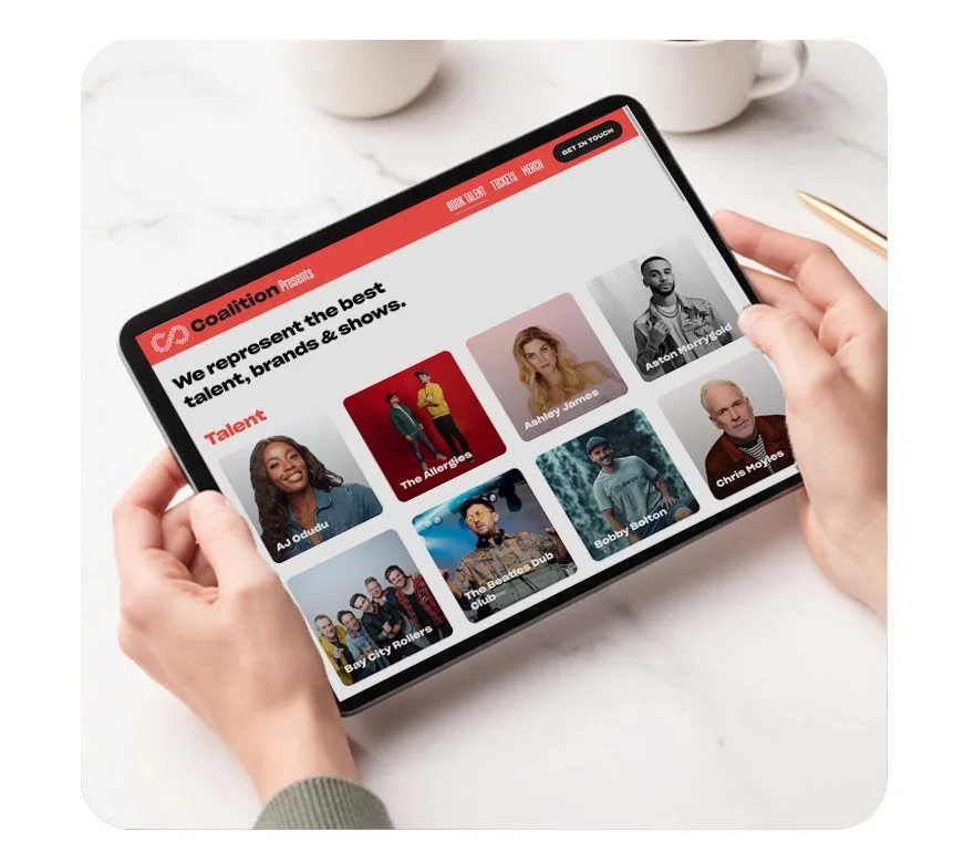 Built for bold content and clear promotion