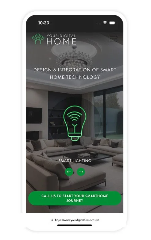 Mobile-friendly Squarespace design