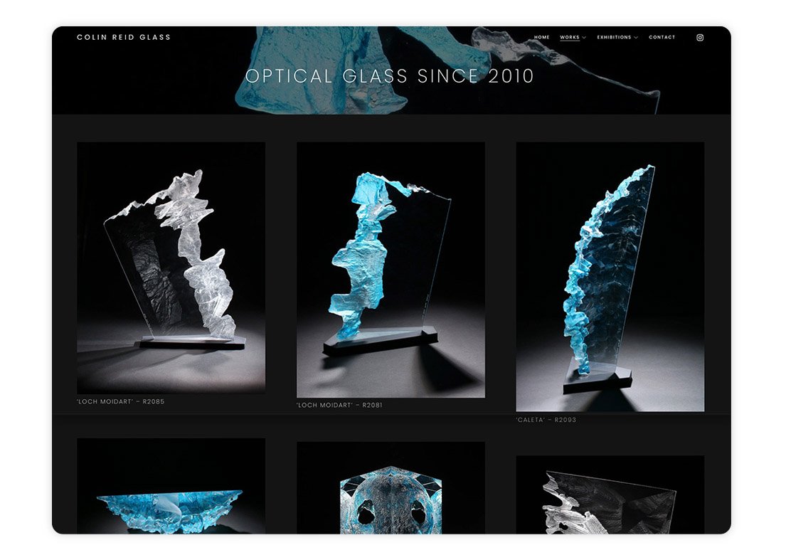 Designed to showcase colour, texture and detail