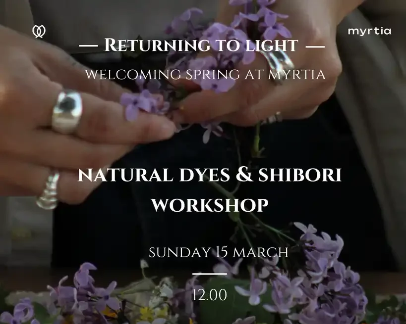 Returning to Light - Welcoming spring at Myrtia