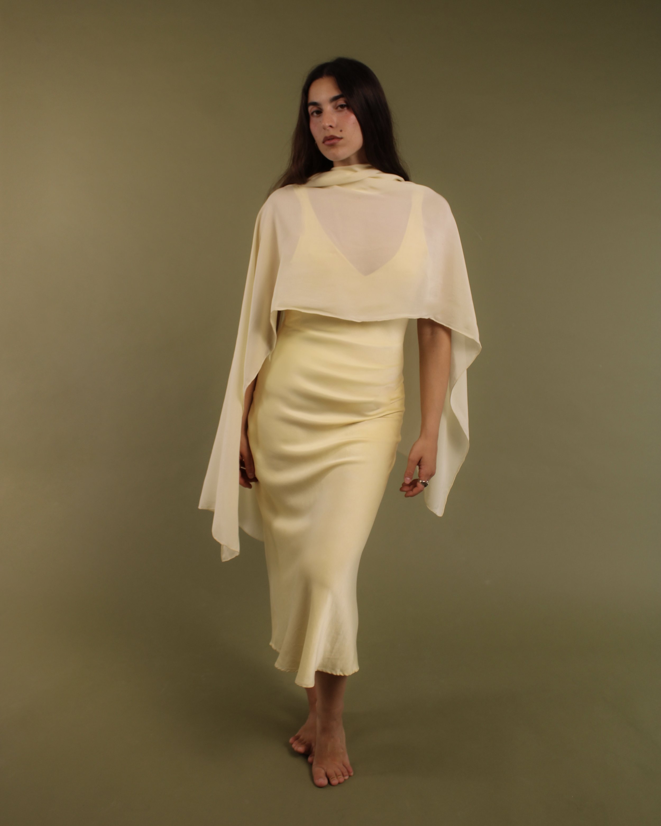 The 90s Silk Dress