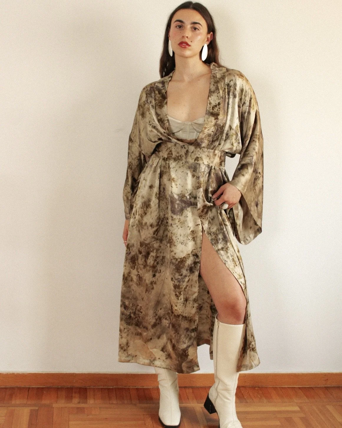 Maxi Silk Kimono No.49
