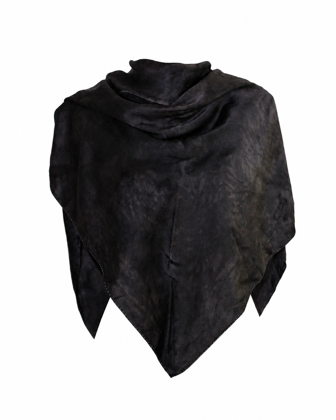 Multi-Wearable Square Silk Scarf