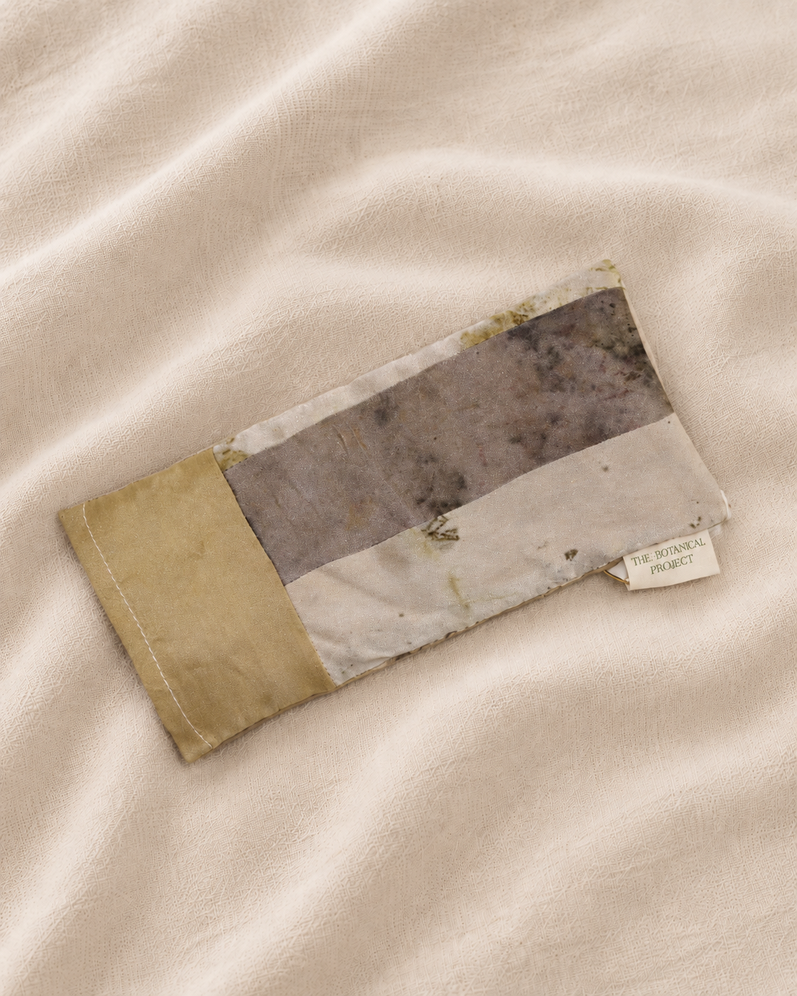 Patchwork Silk Lavender Eye Pillow