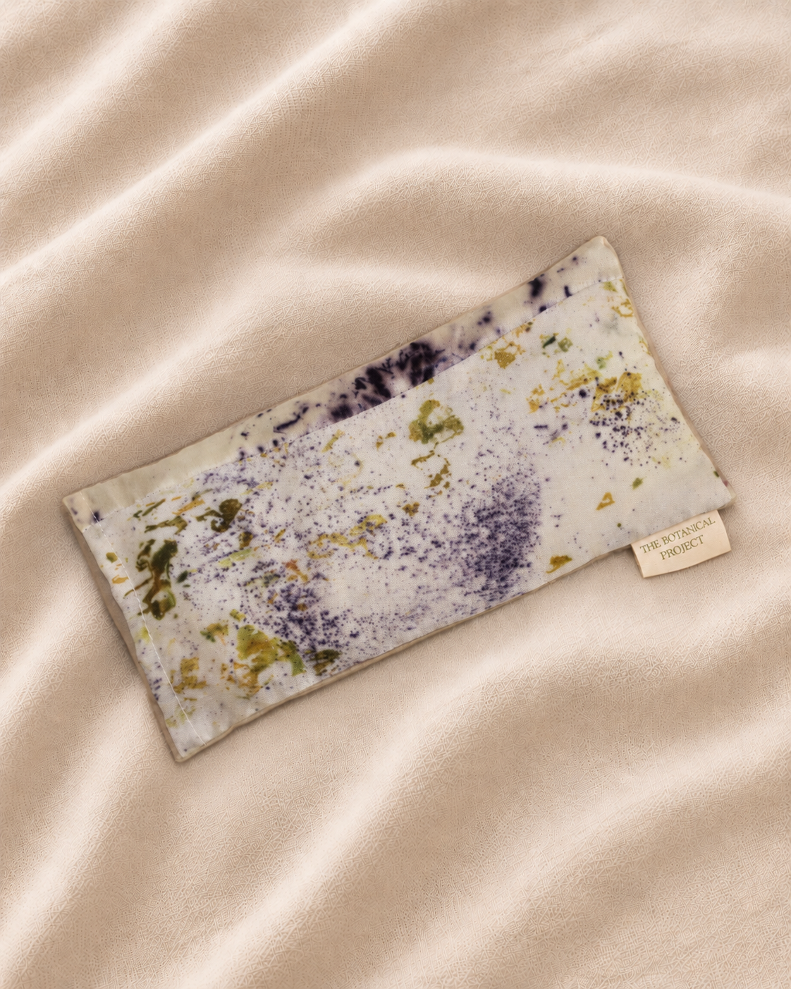 Patchwork Silk Lavender Eye Pillow