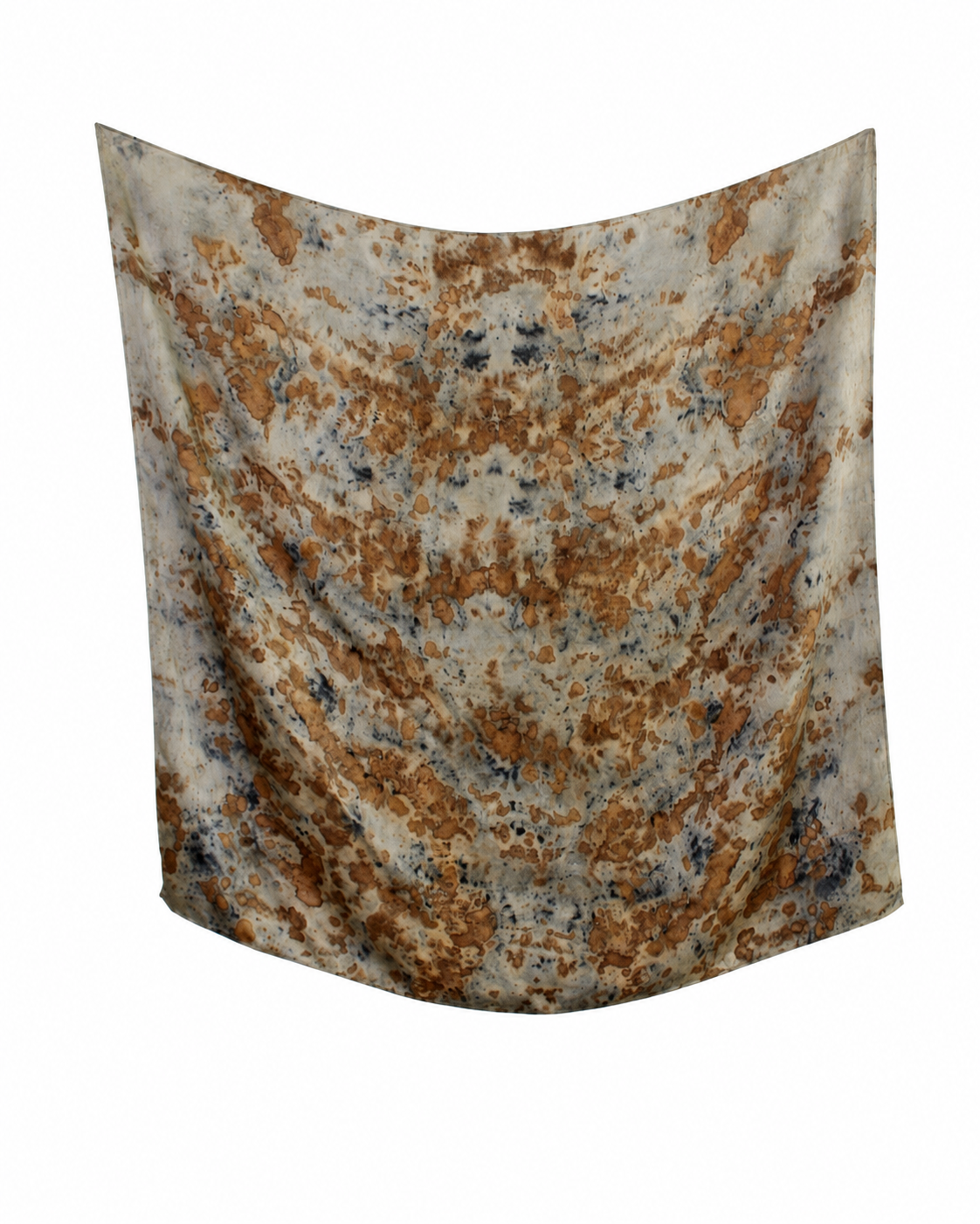 Multi-Wearable Square Silk Scarf