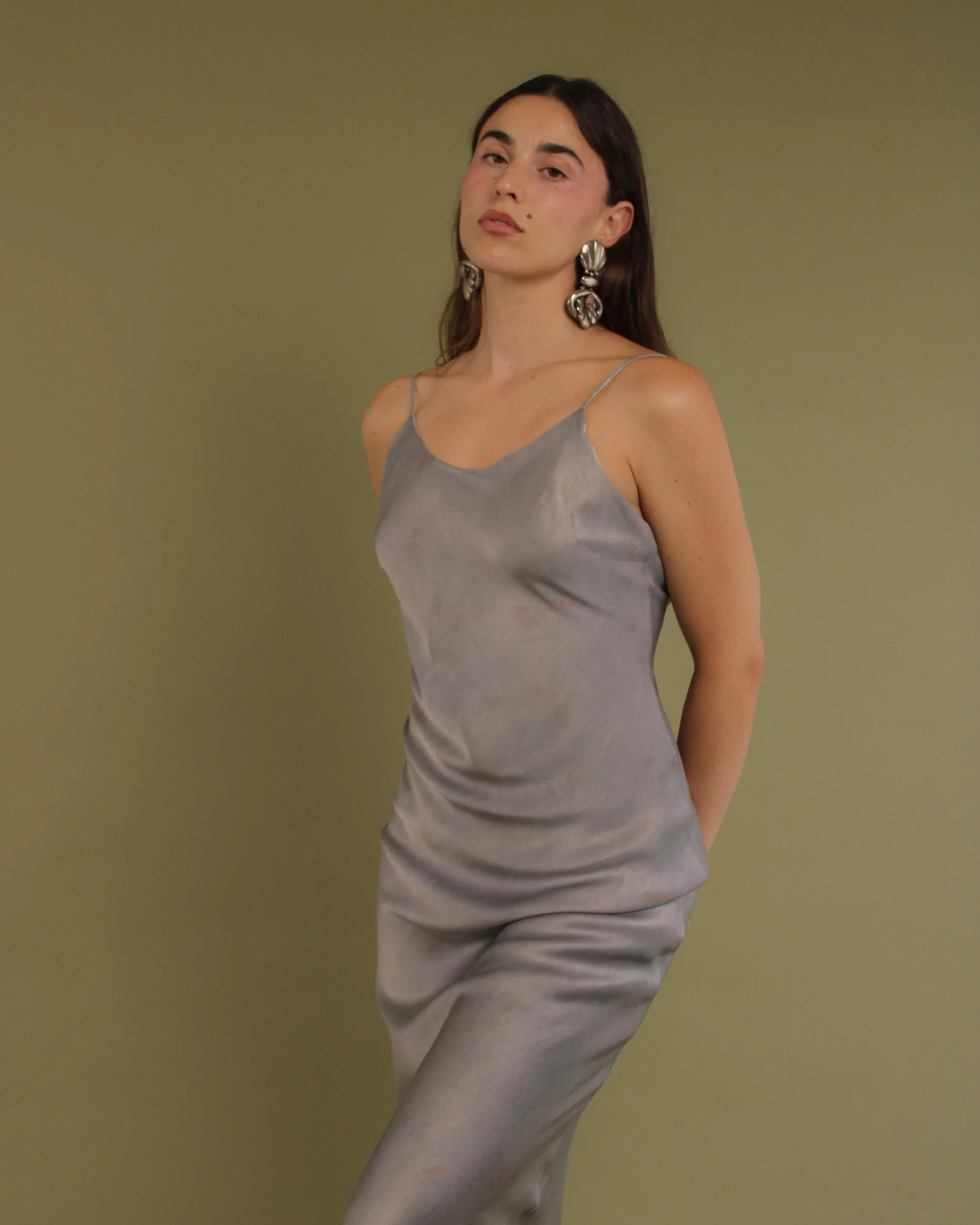 Maxi Silk Dress – Lunaria