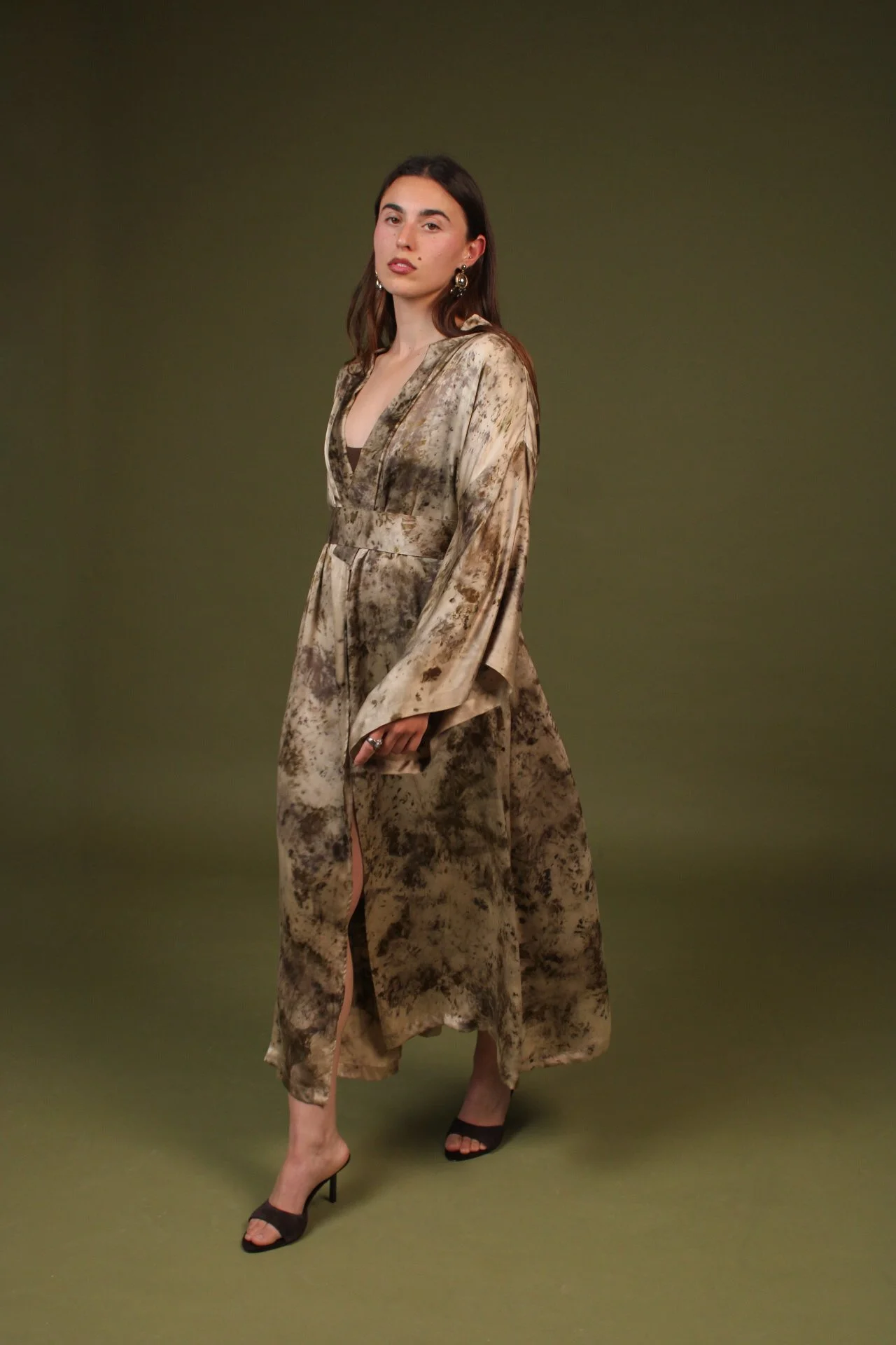 Maxi Silk Kimono No.49