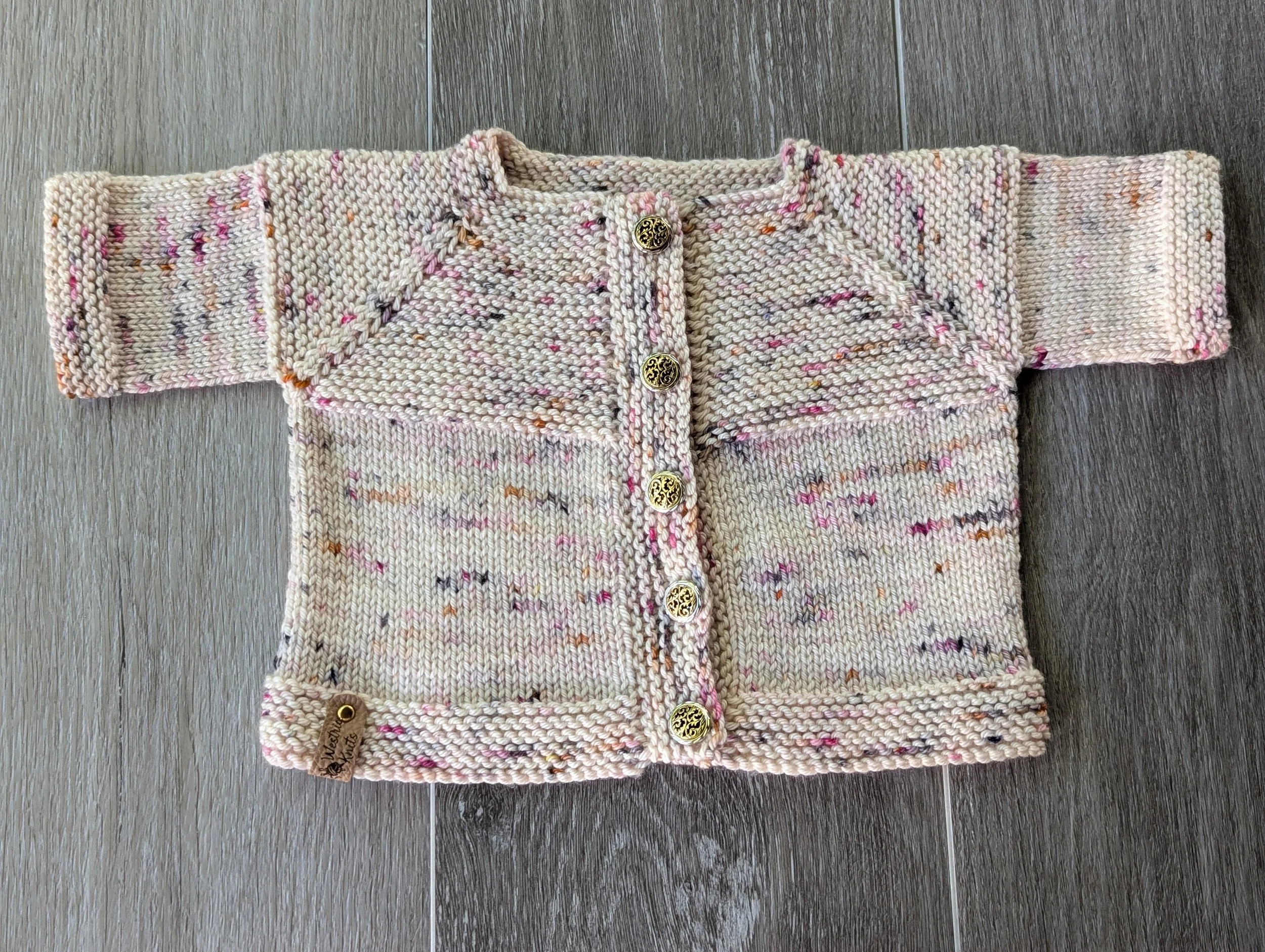One sweet baby sweater pink.jpg
