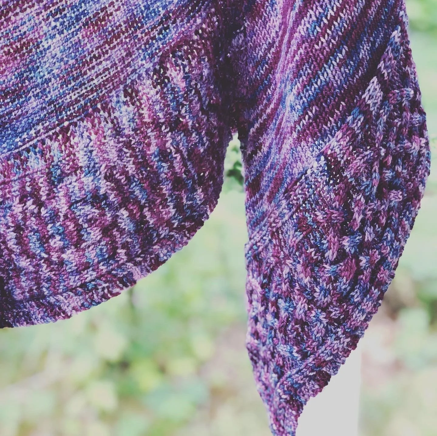 Handknit Celtic Braid Shawl 60x22 inches-1.jpeg