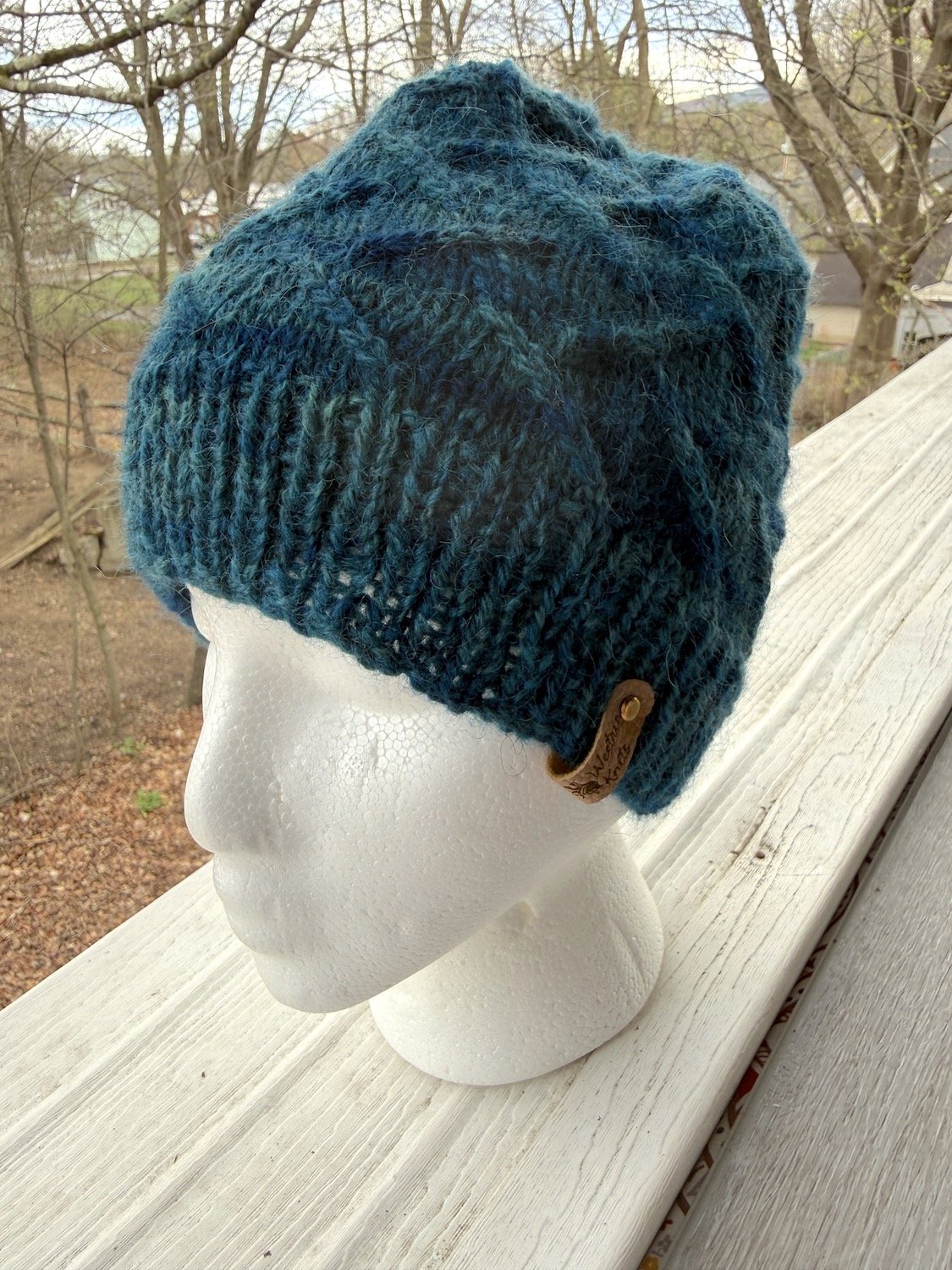 Shades of the Ocean Zig-Zag Hat
