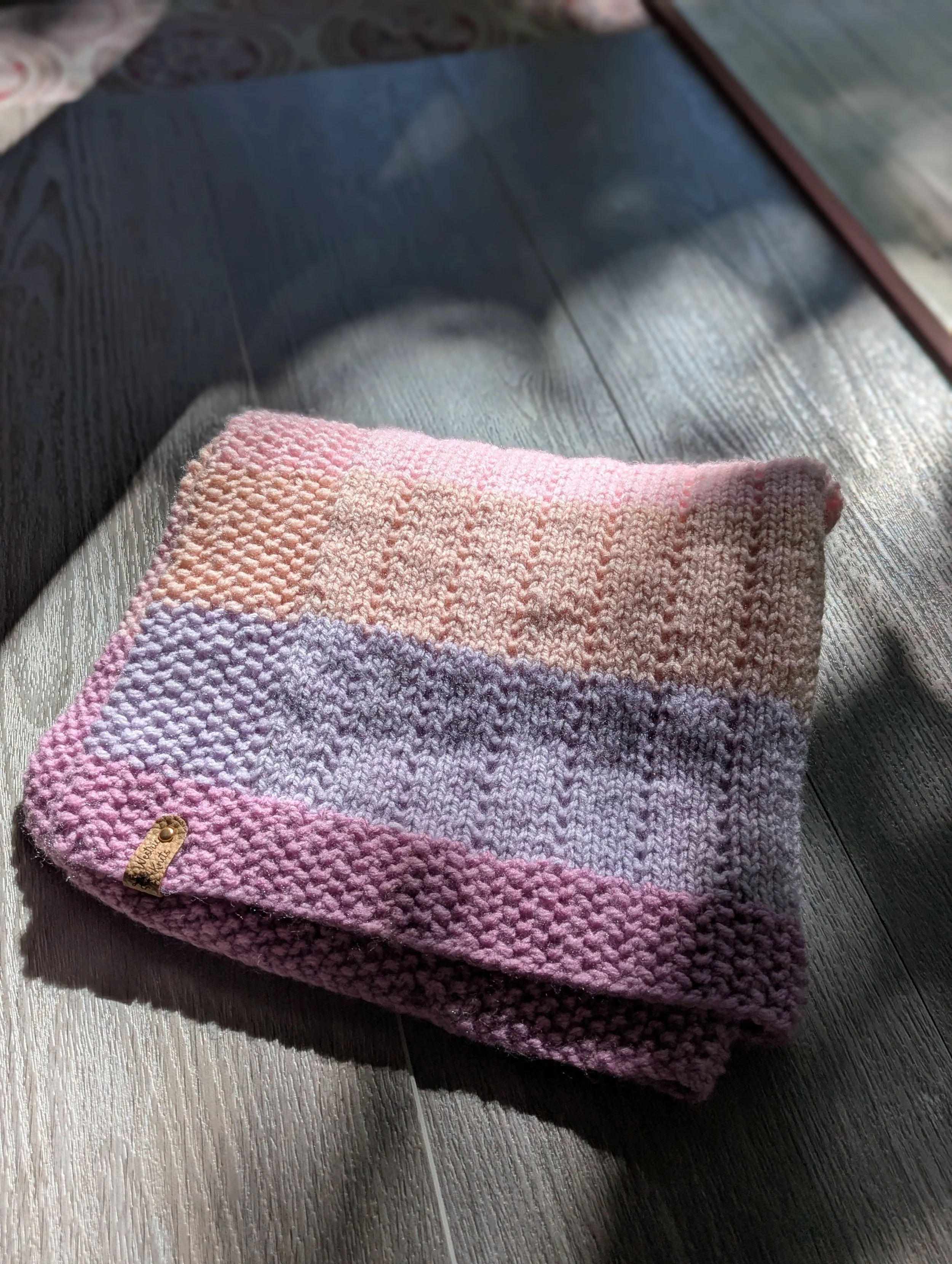 Striped Baby Blanket