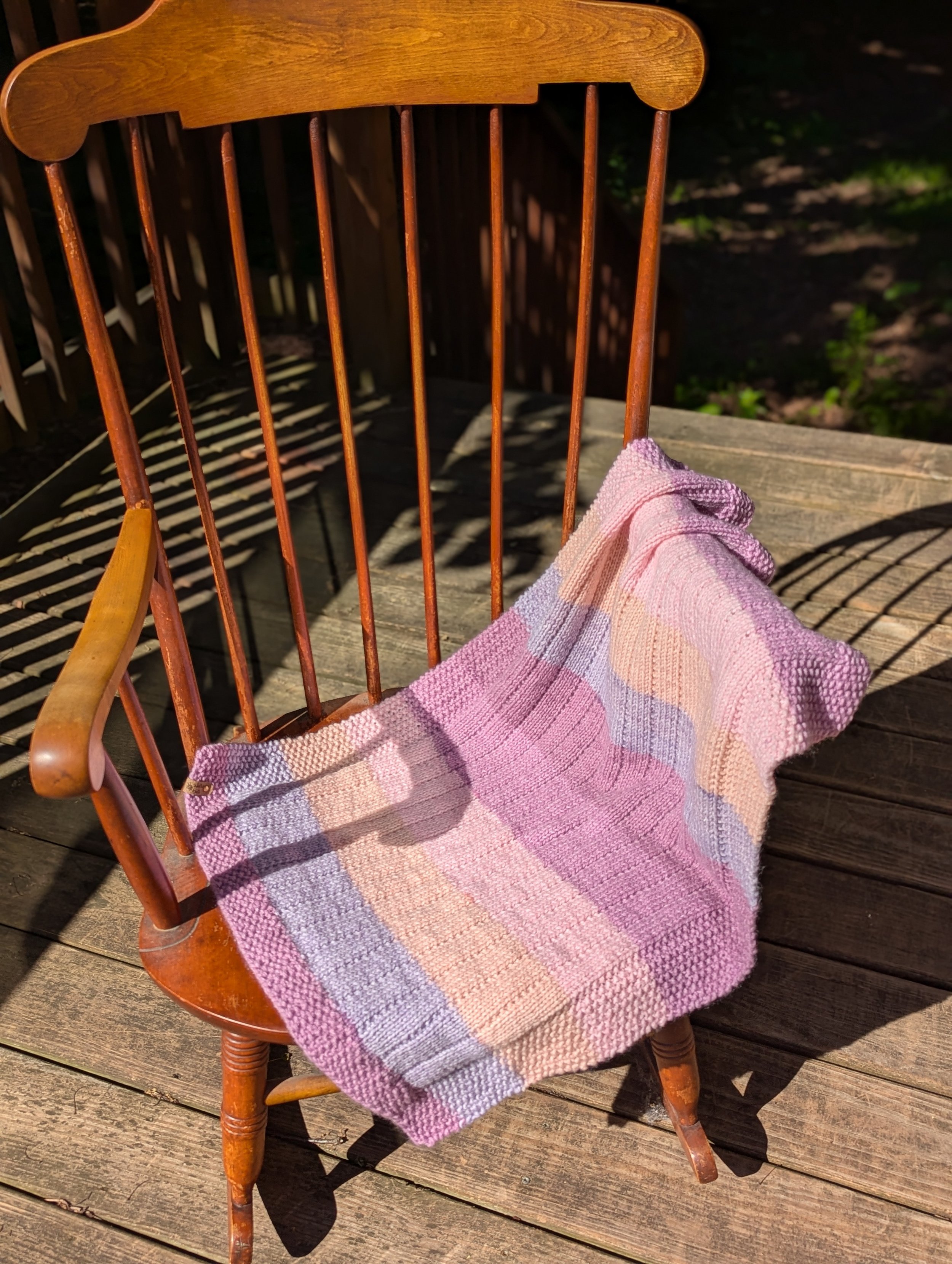 Pastel Stripes blanket - chair2.jpg