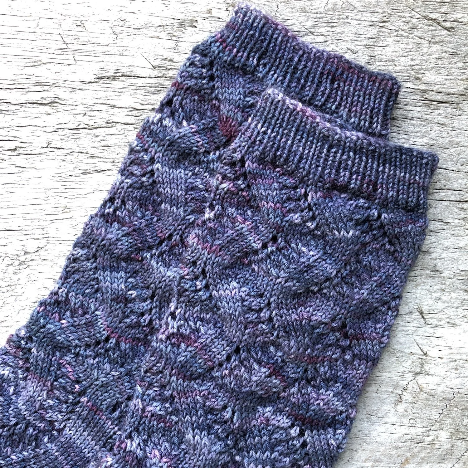 Lacey blue socks made using locally hand-dyed washable merino wool-Women’s sizes 7-9-b.jpeg