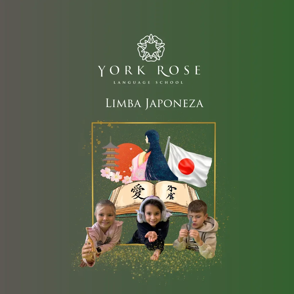 Curs de limba și cultura japoneză Constanța. York Rose Language School oferă cursuri opționale exotice pentru elevi, utilizând tehnologie digitală și metode de predare interactive.