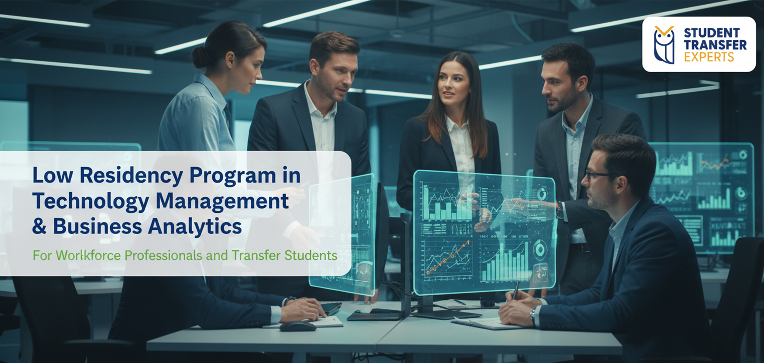 Low Residency Program in Technology Management &amp; Business Analytics: A Guide for Workforce Learners and Transfer Students