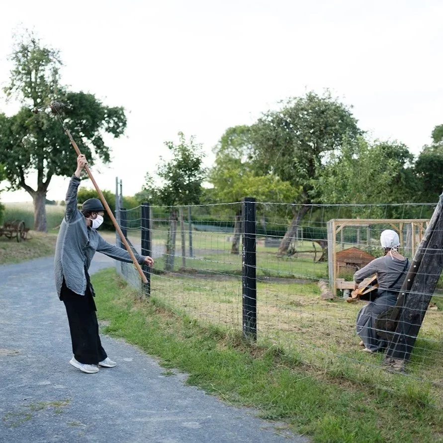 Walkingact im Heimatmuseum Randschelt