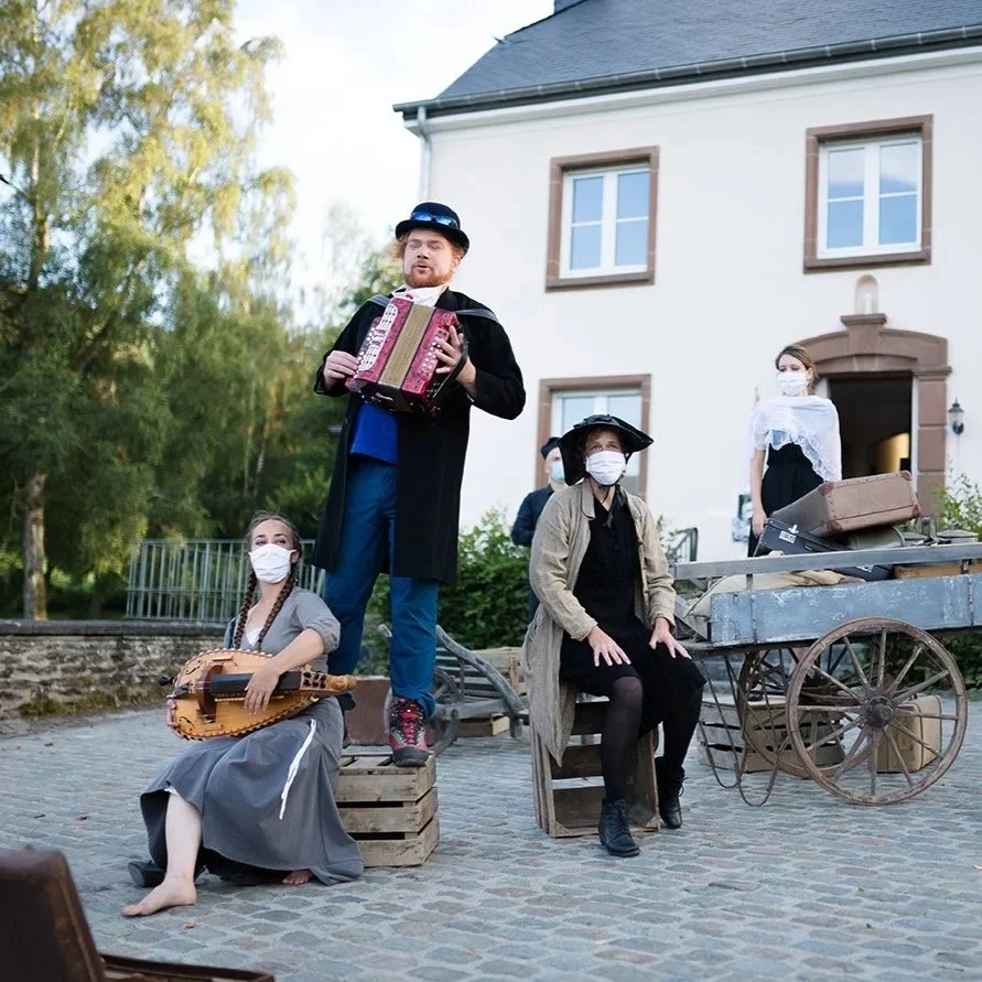 Walkingact im Heimatmuseum Randschelt