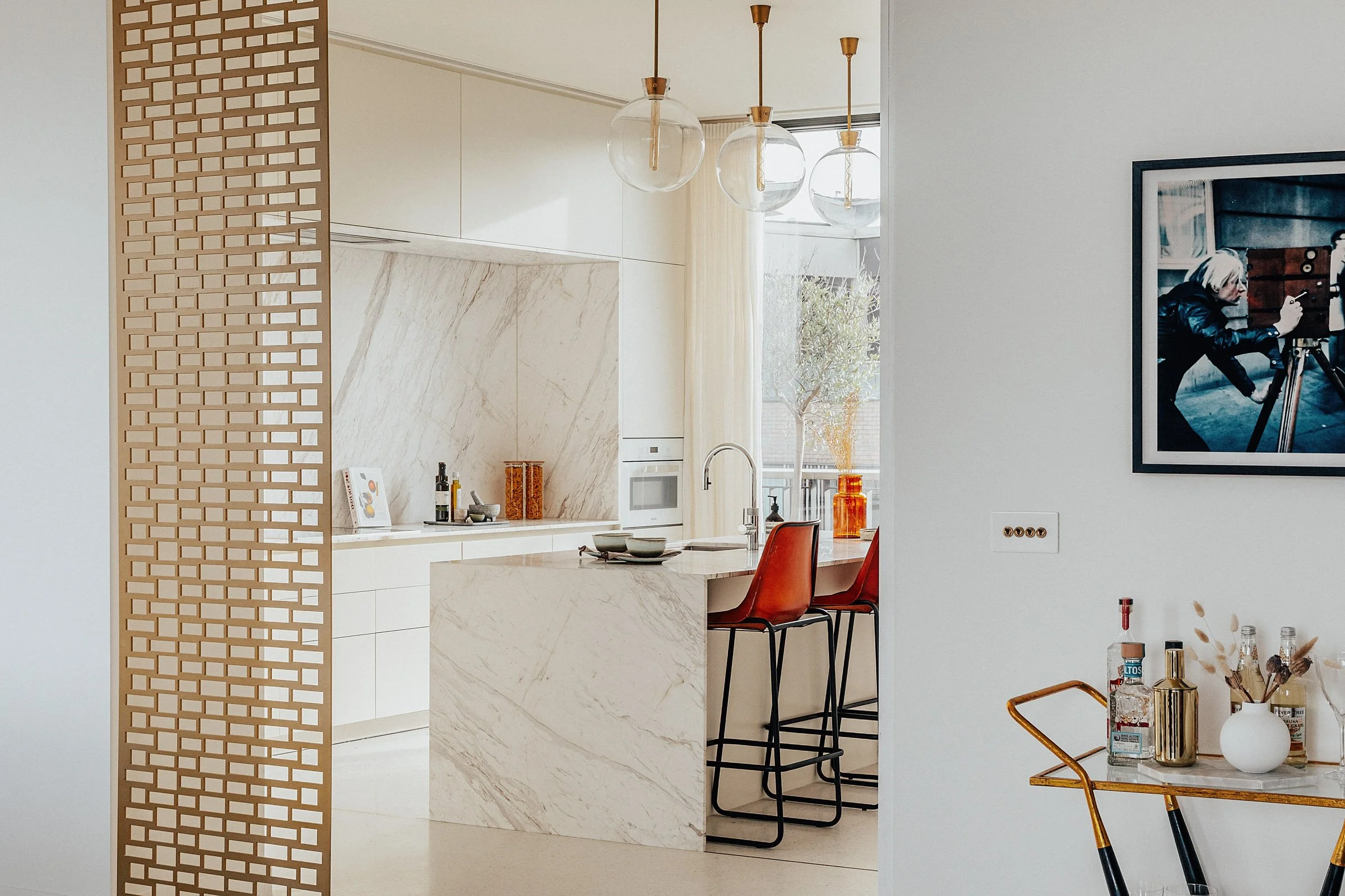 Penthouse Elegance at BBC TV Centre by Jemma Goodman Design