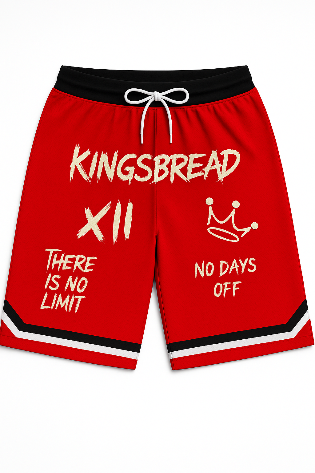 Kings Bread “No Days Off XII” Player Shorts – Red/ Edition