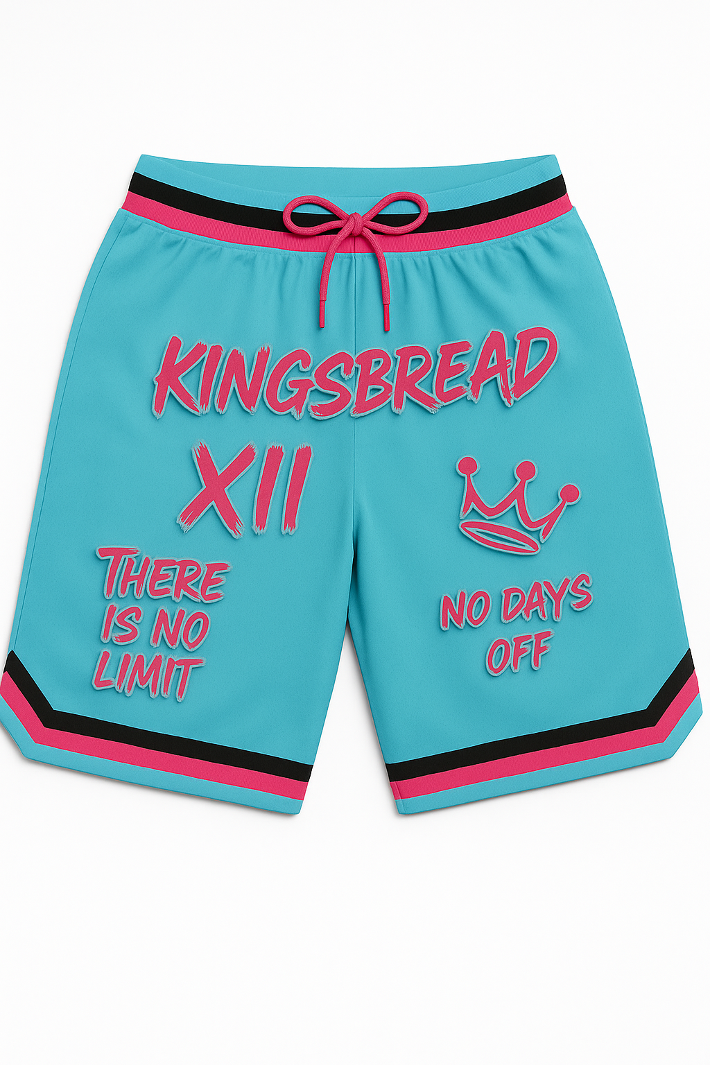 Kings Bread “No Days Off XII” Player Shorts – Blue/RedEdition