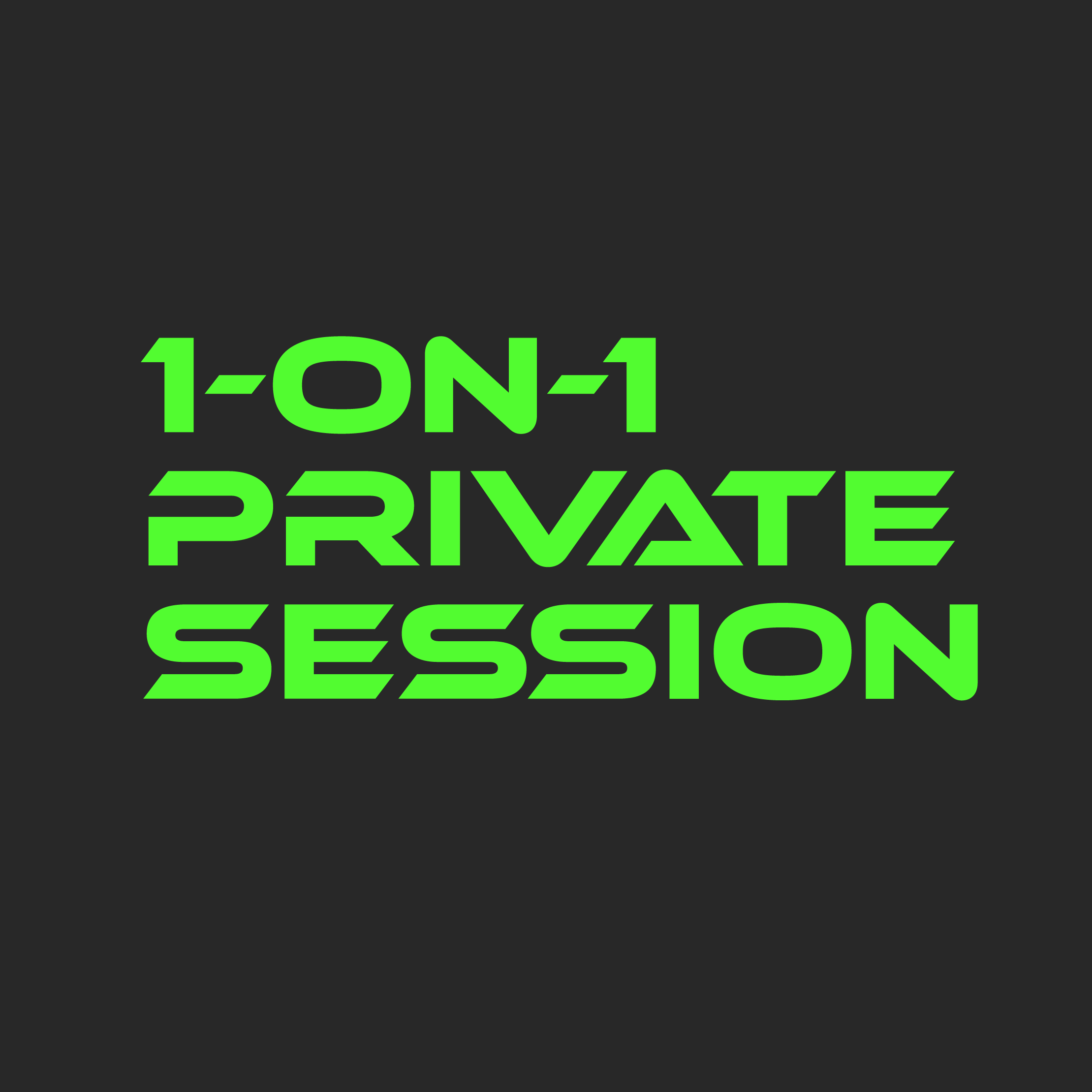 Private 1-on-1 Training