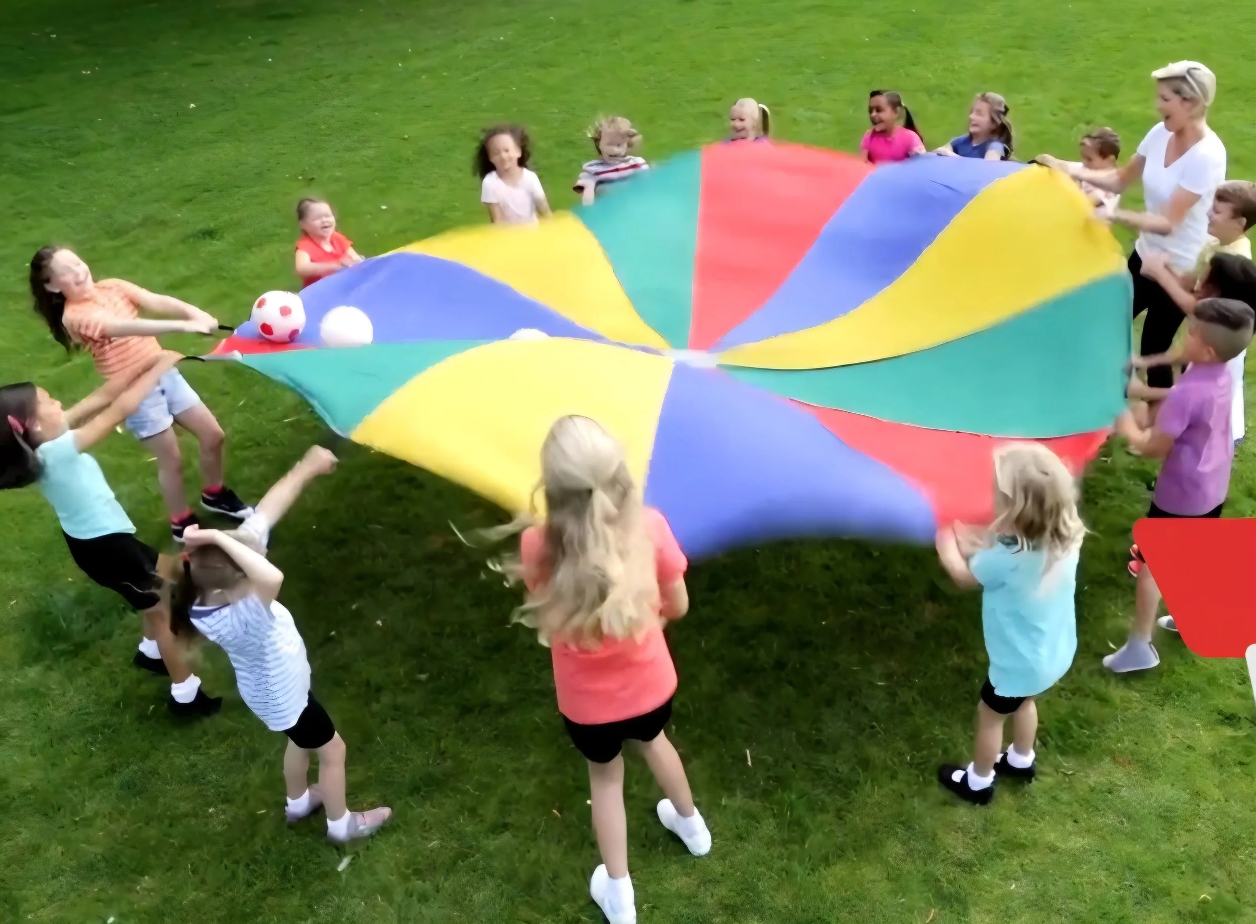 Rainbow Parachute