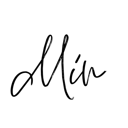 The word 'Min' written in cursive script on a transparent background.