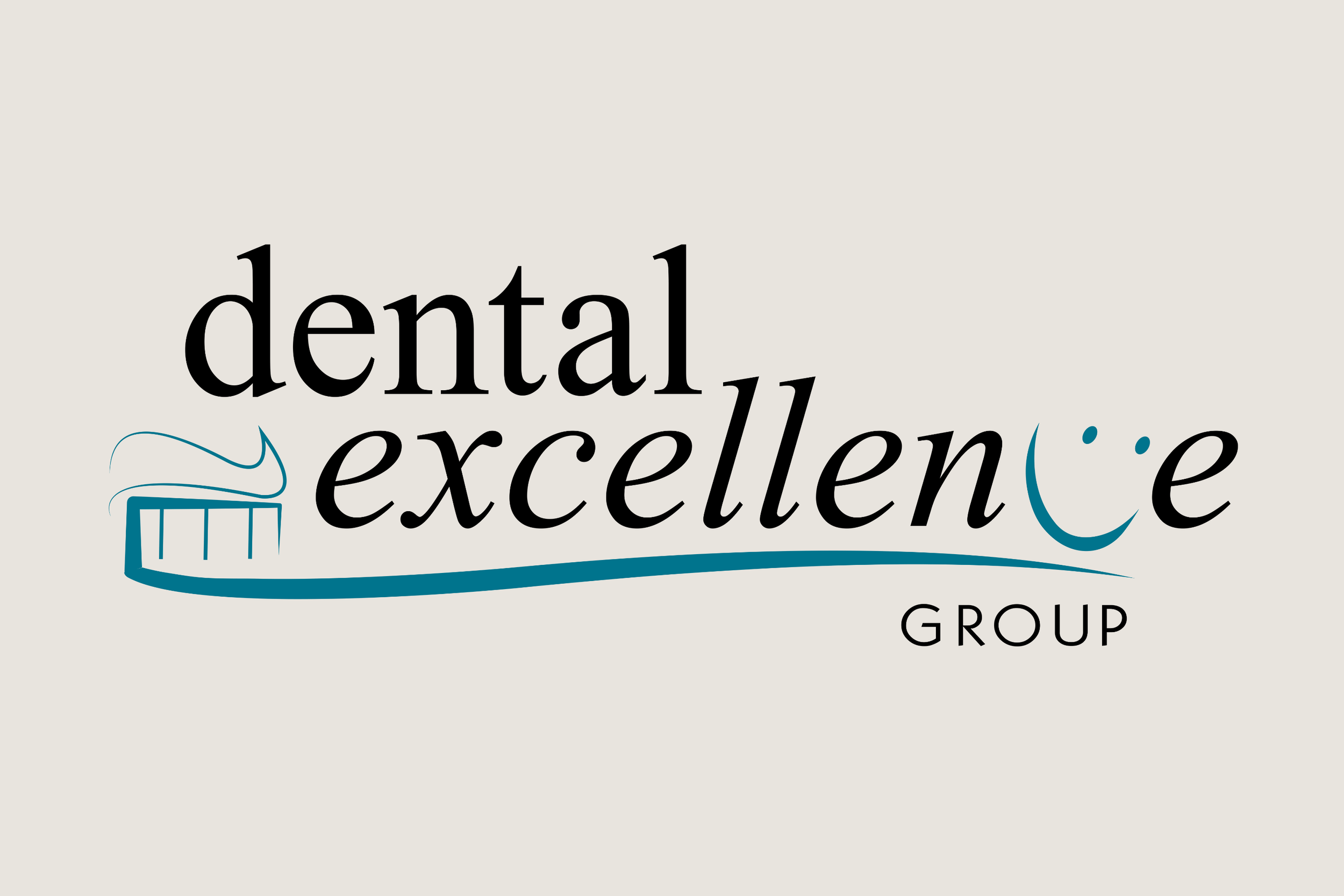Dental Excellence Group logo, a trusted Seven4 Marketing partner providing family and cosmetic dental care.